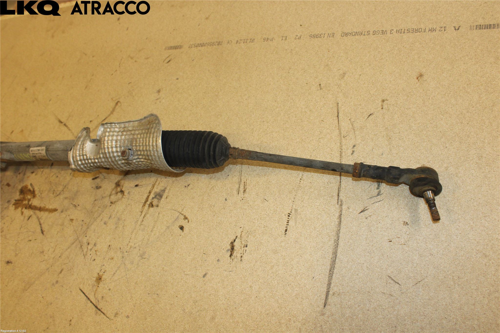 Renault MASTER III  10-14 Servo Snekke - Tannstang