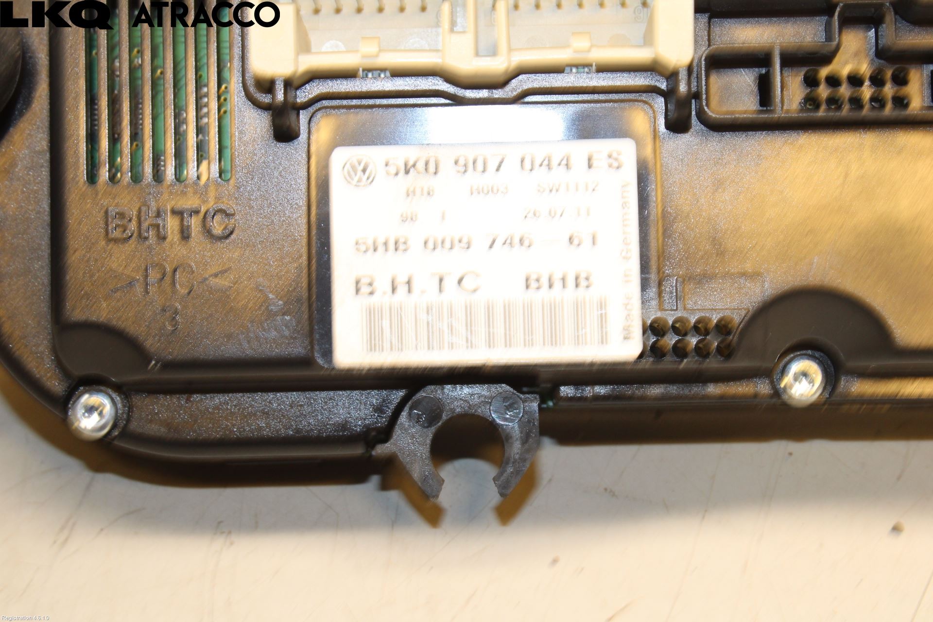 Volkswagen VW GOLF VI 09-13 Varme Ac Betjening-Display