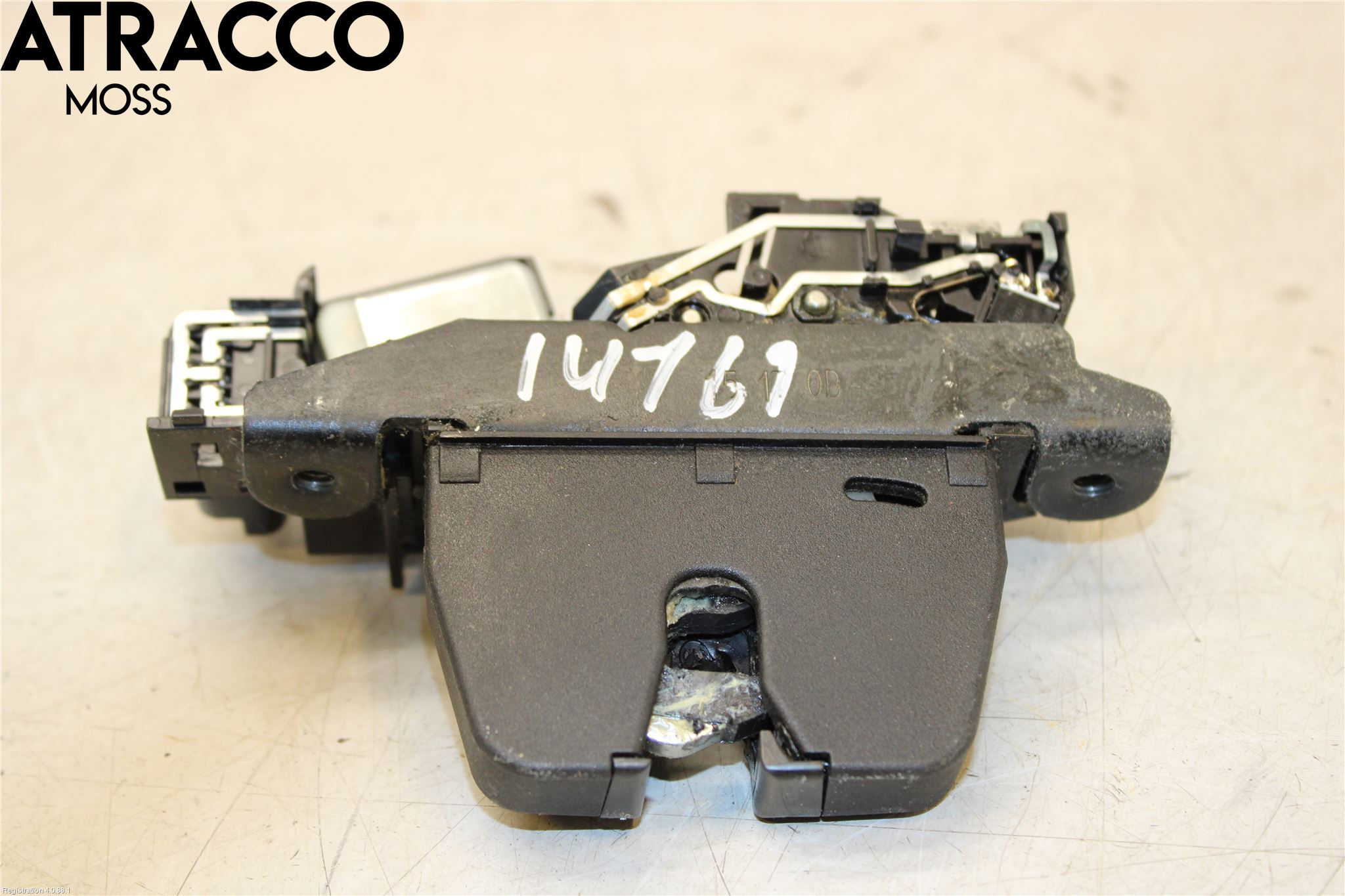 Toyota PROACE II 16- Bakluke-Lokk Låsekasse