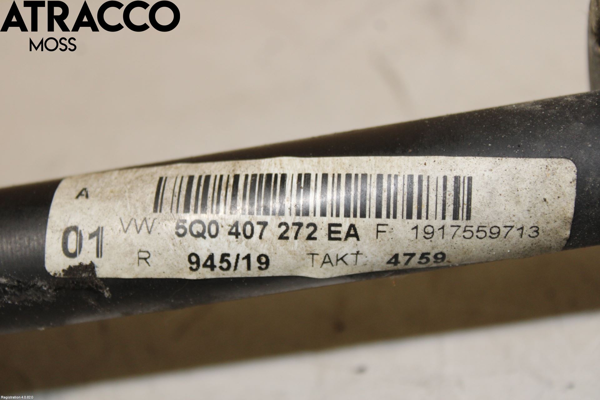 Volkswagen VW GOLF / E-GOLF VII 13-20 Drivaksel Foran Kompl Høyre