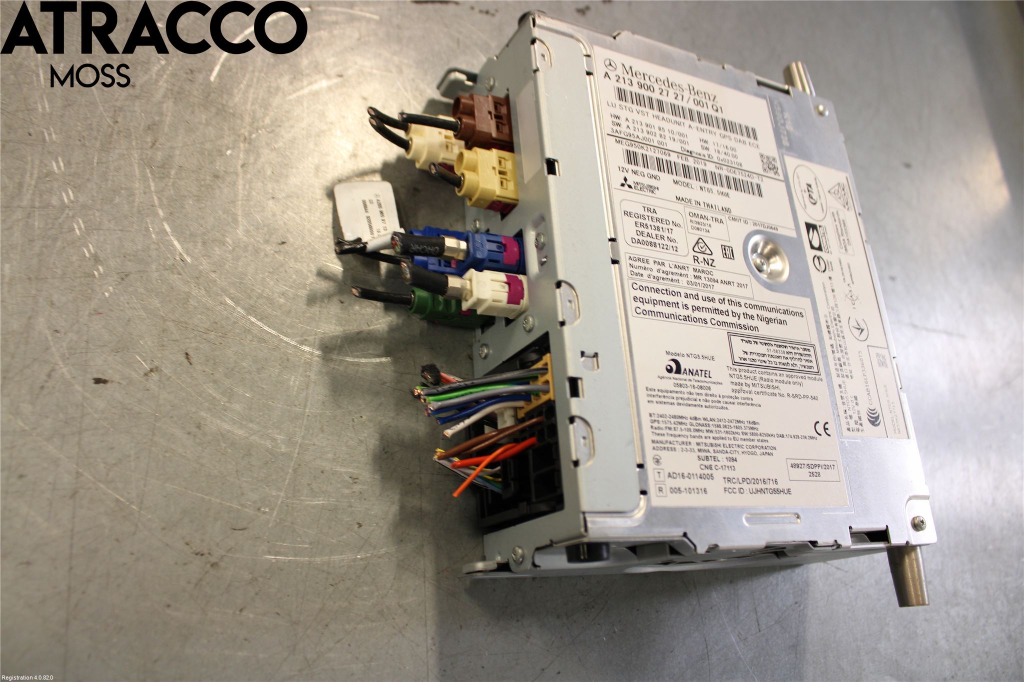 Mercedes-Benz MB C-KLASS (W205) 14-21 Gps Navigator