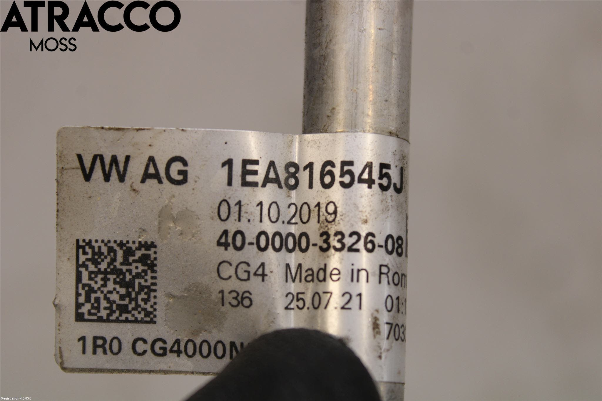 Audi Q4 E-TRON FZ 22- Varme Ac Slange - Rør