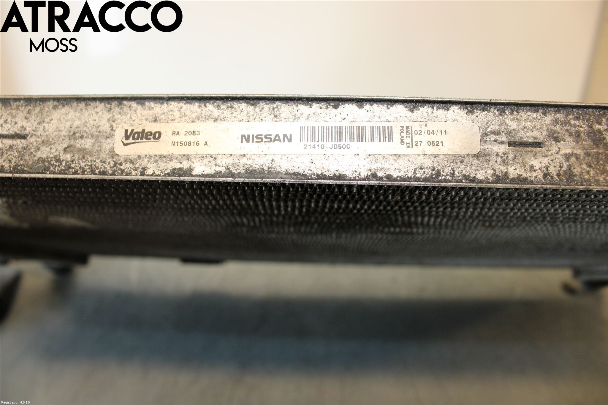 Nissan QASHQAI+2  10-14 Radiator Manuell