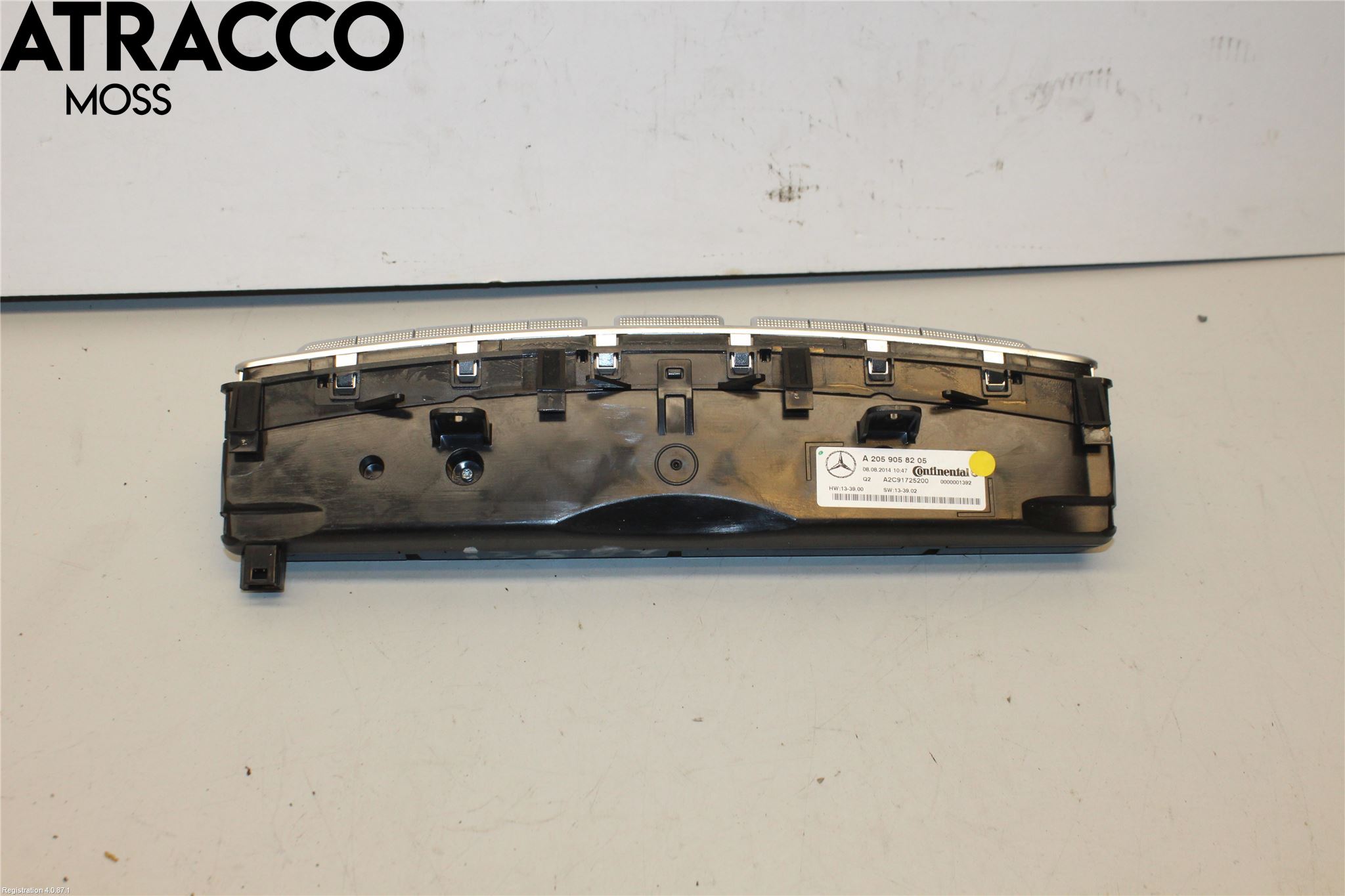 Mercedes-Benz MB C-KLASS (W205) 14-21 Varme Ac Betjening-Display