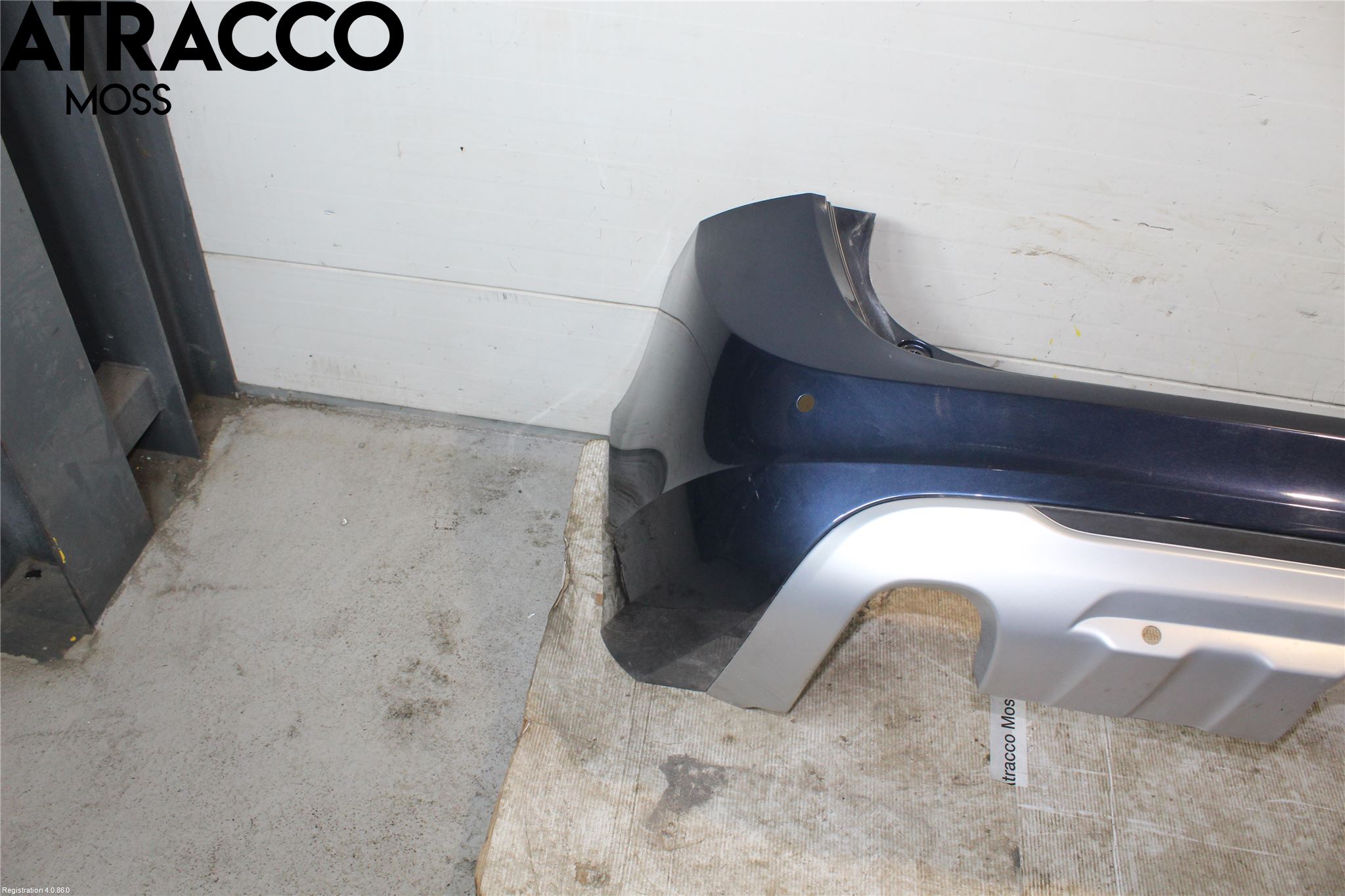 Volvo V60 11-13 Støtfanger Bak