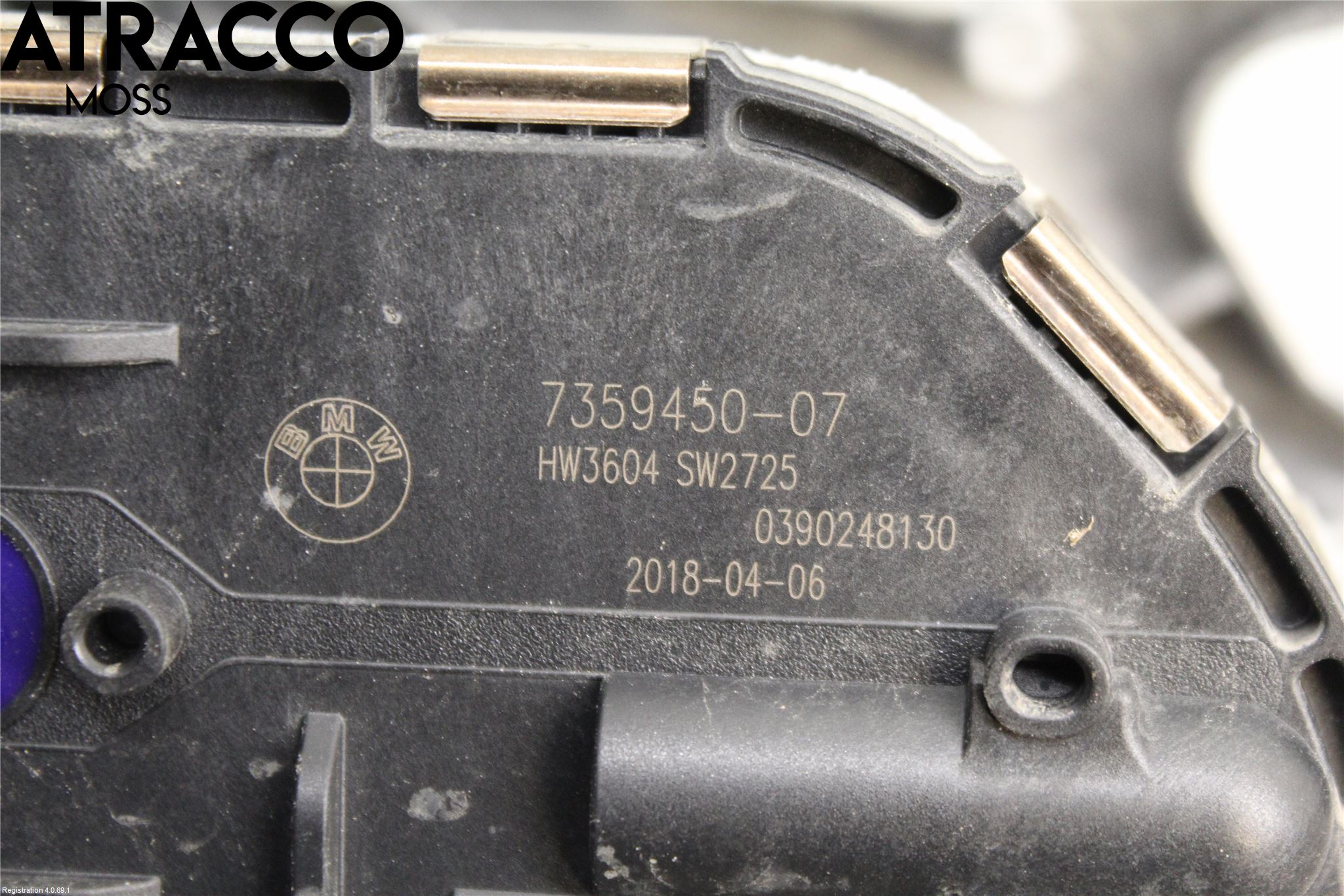 BMW i3 I01 13-22 Viskermotor Frontrute