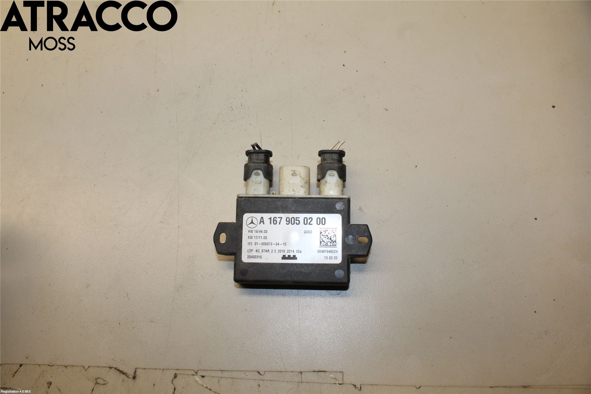 Mercedes-Benz MB EQC (N293) 20- Styreenhet Bakluke