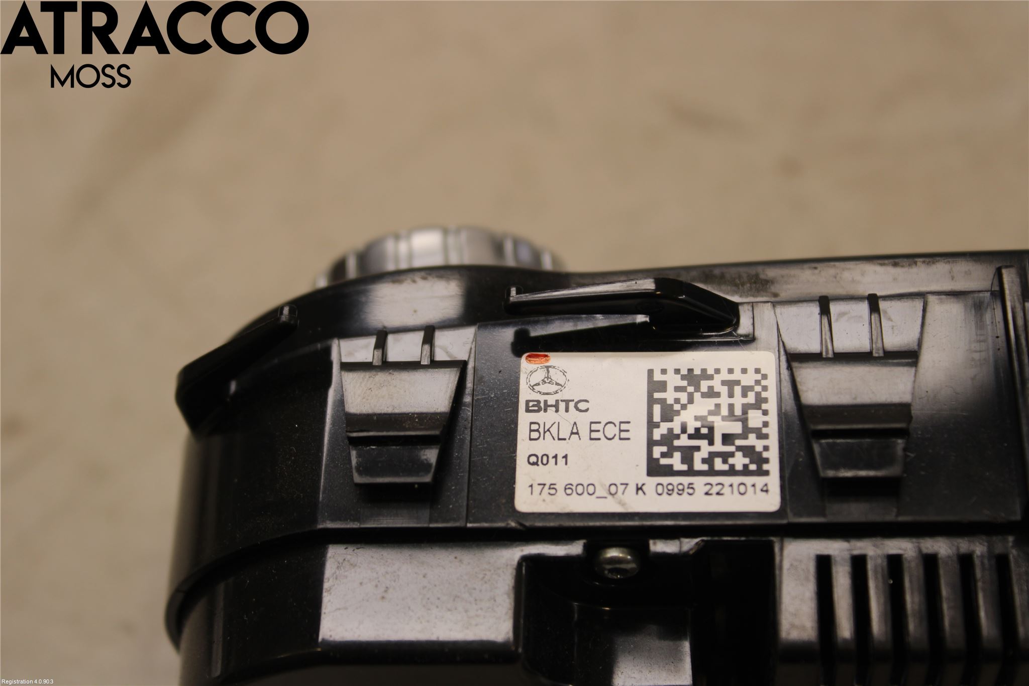 Mercedes-Benz MB B-KLASS (W246/W242) 12-19 Varme Ac Betjening-Display