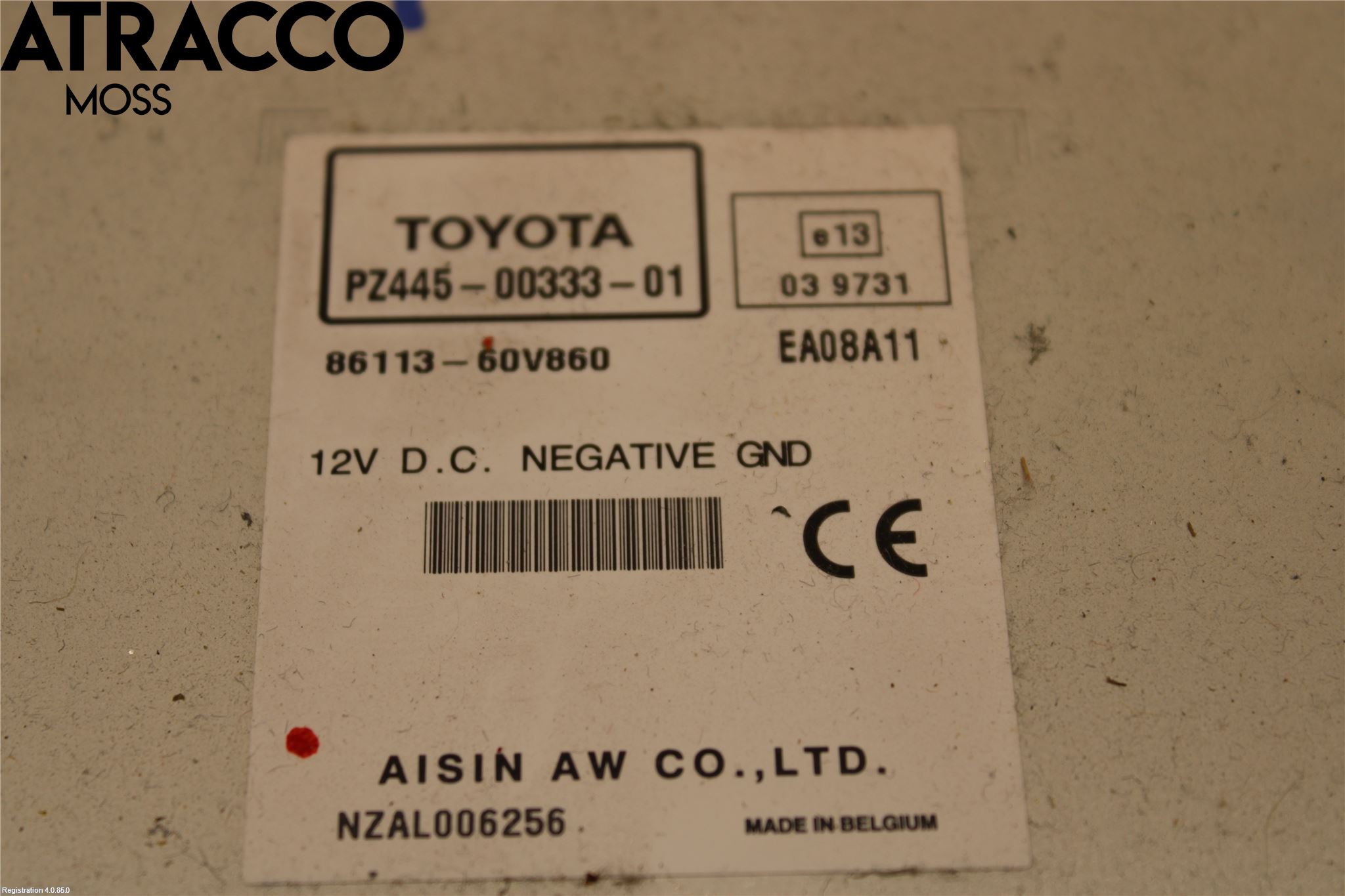 Toyota AVENSIS 09-15 Stereo Radio Med Cd