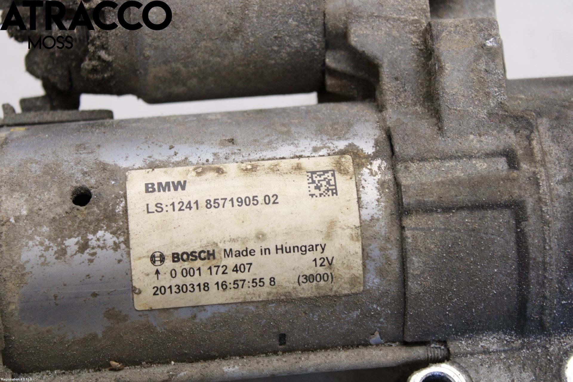 BMW 1 F20/F21 11-19 Startmotor Diesel