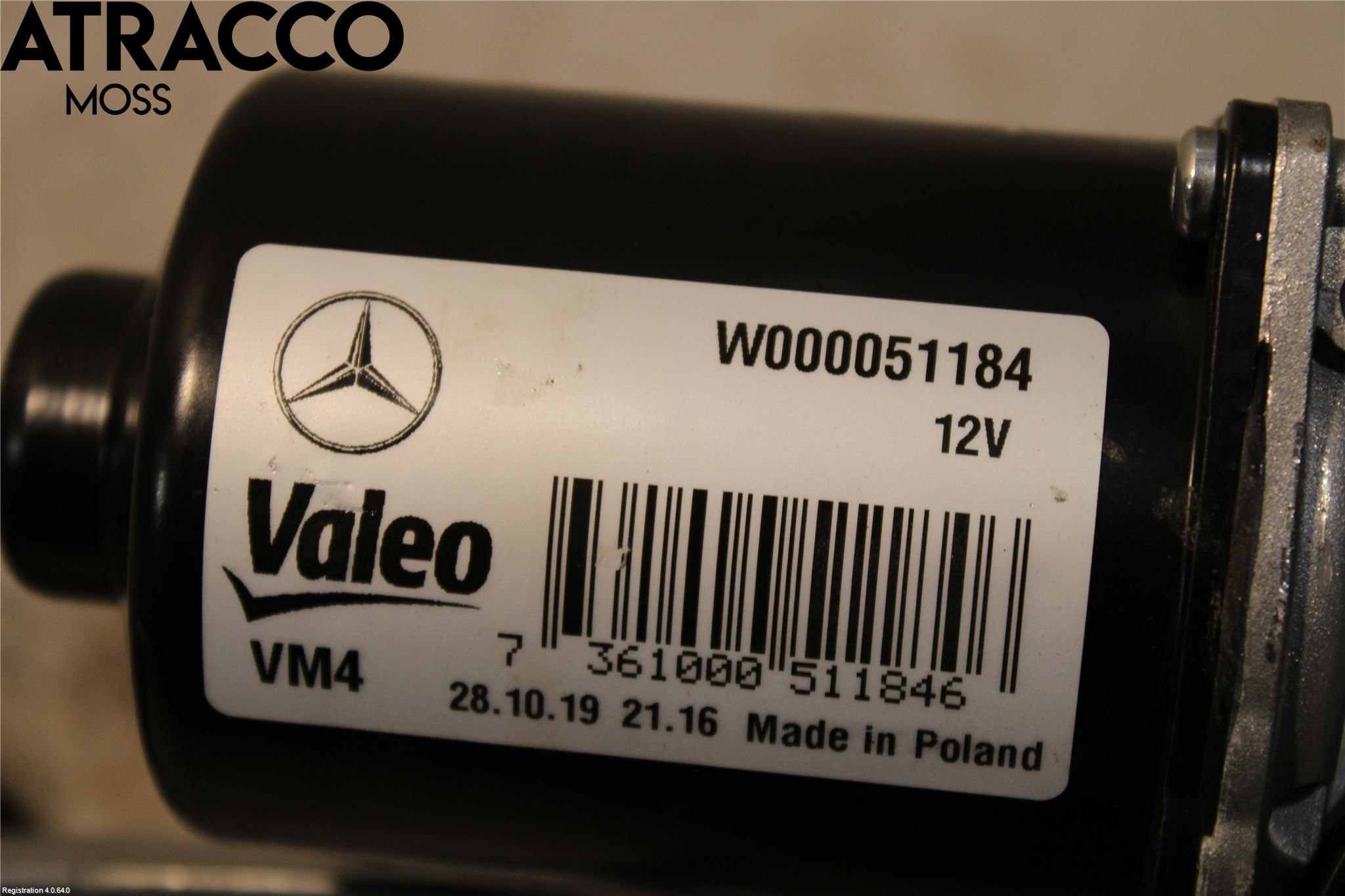 Mercedes-Benz MB VITO/V-KLASS (W640,W447,W448) 14- Viskermotor Frontrute
