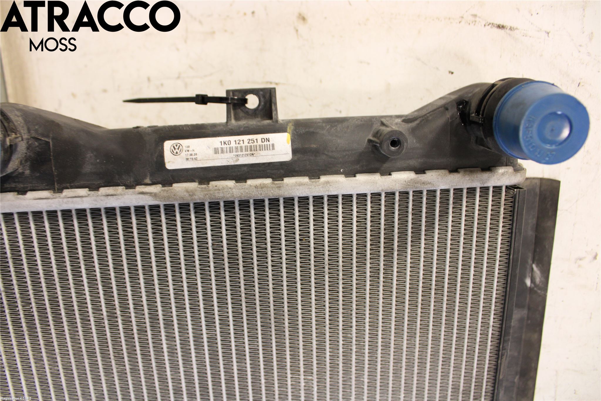 Volkswagen VW GOLF VI 09-13 Radiator Manuell