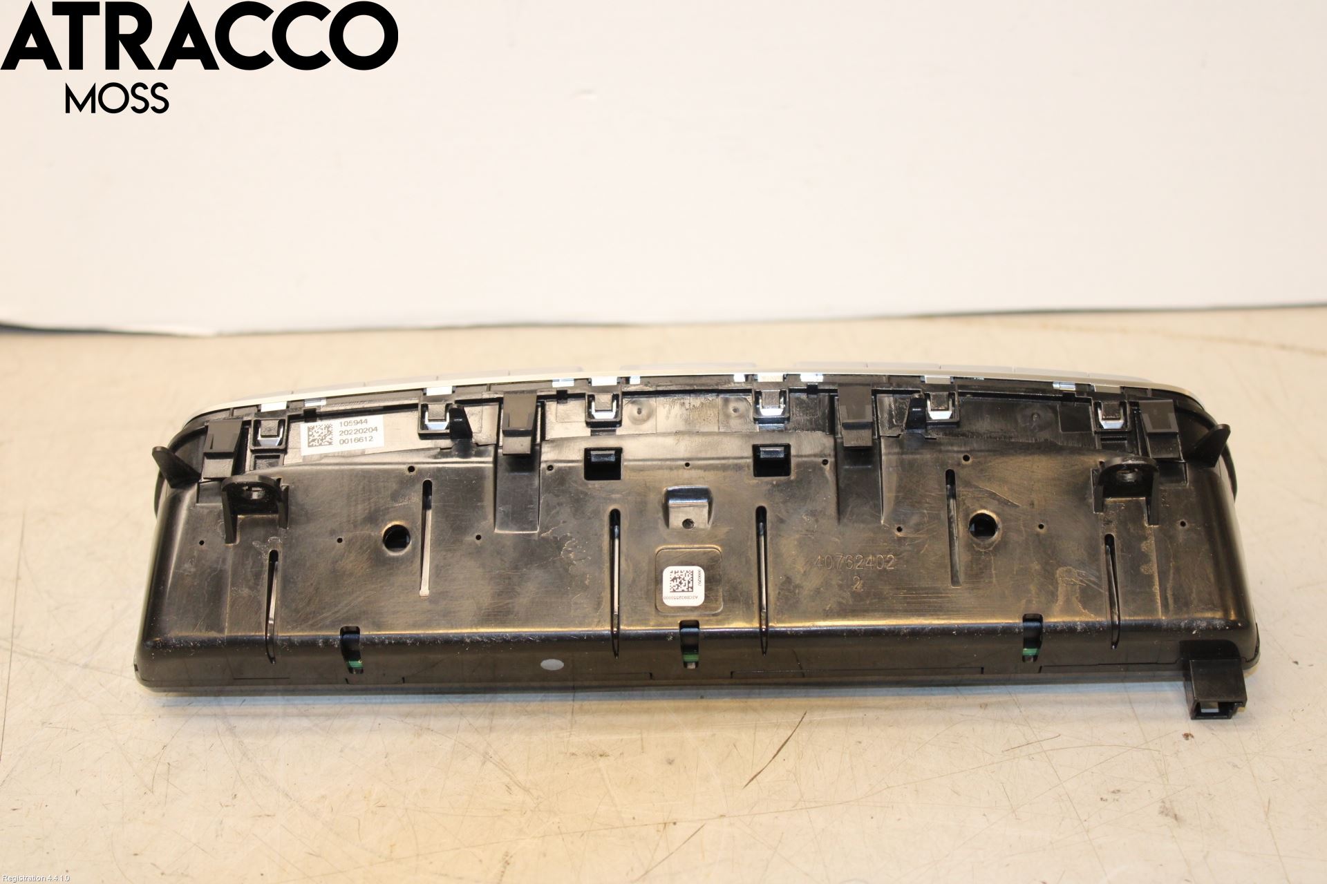 Mercedes-Benz MB EQV (447) 21- Varme Ac Betjening-Display