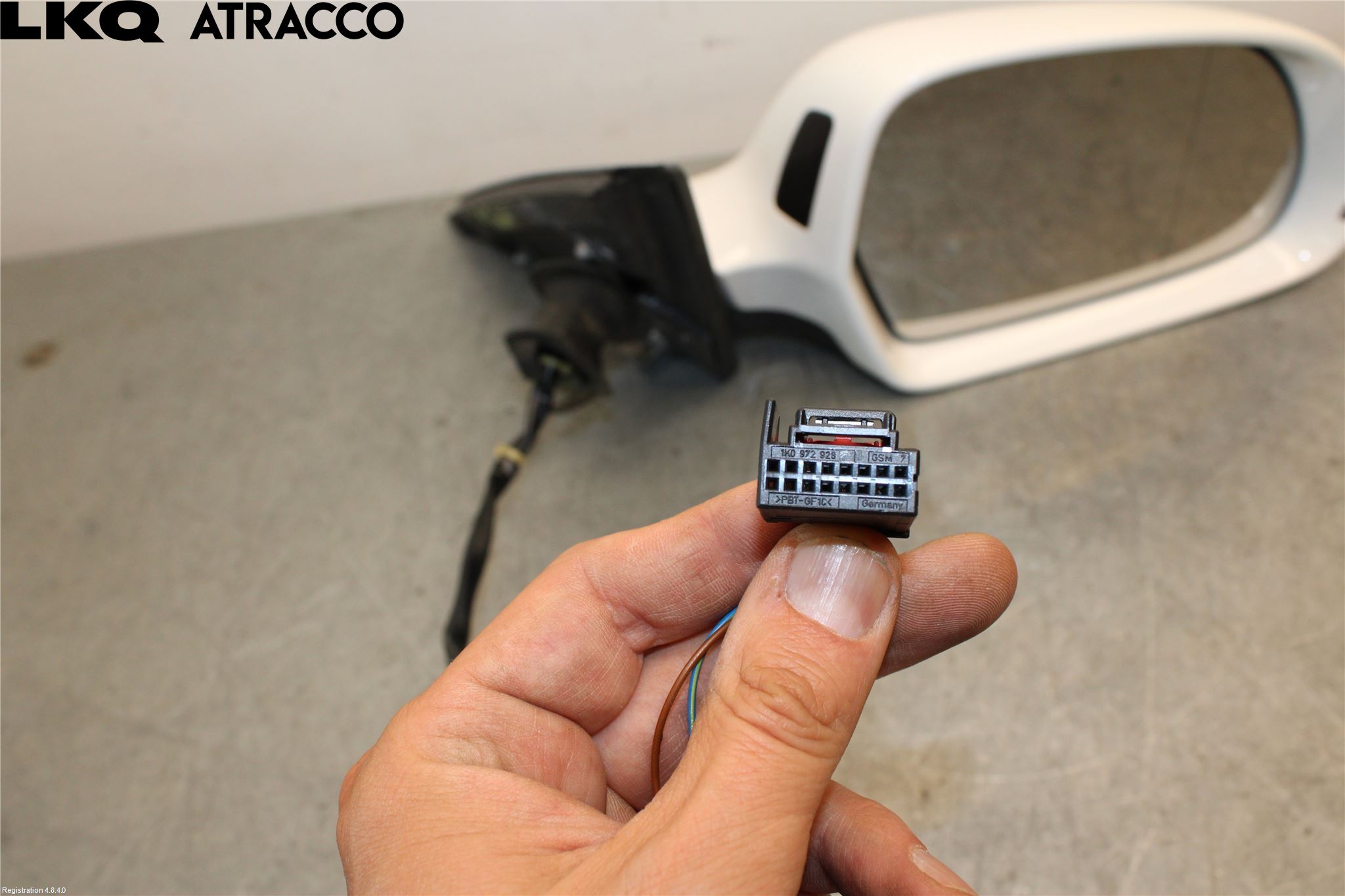 Audi A4/S4 08-11 Speil H M-El Justering