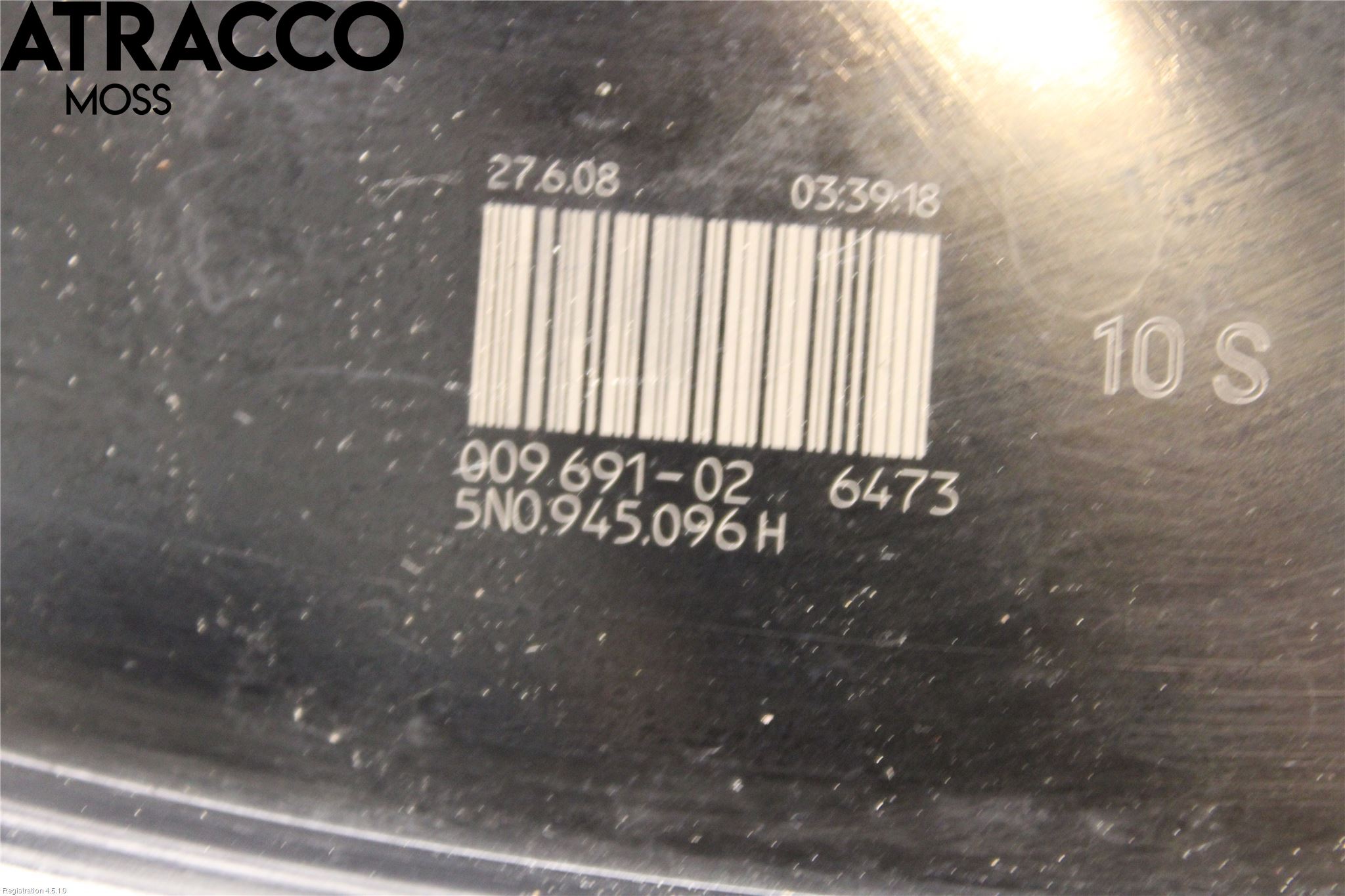 Volkswagen VW TIGUAN 07-16 Baklykt Høyre