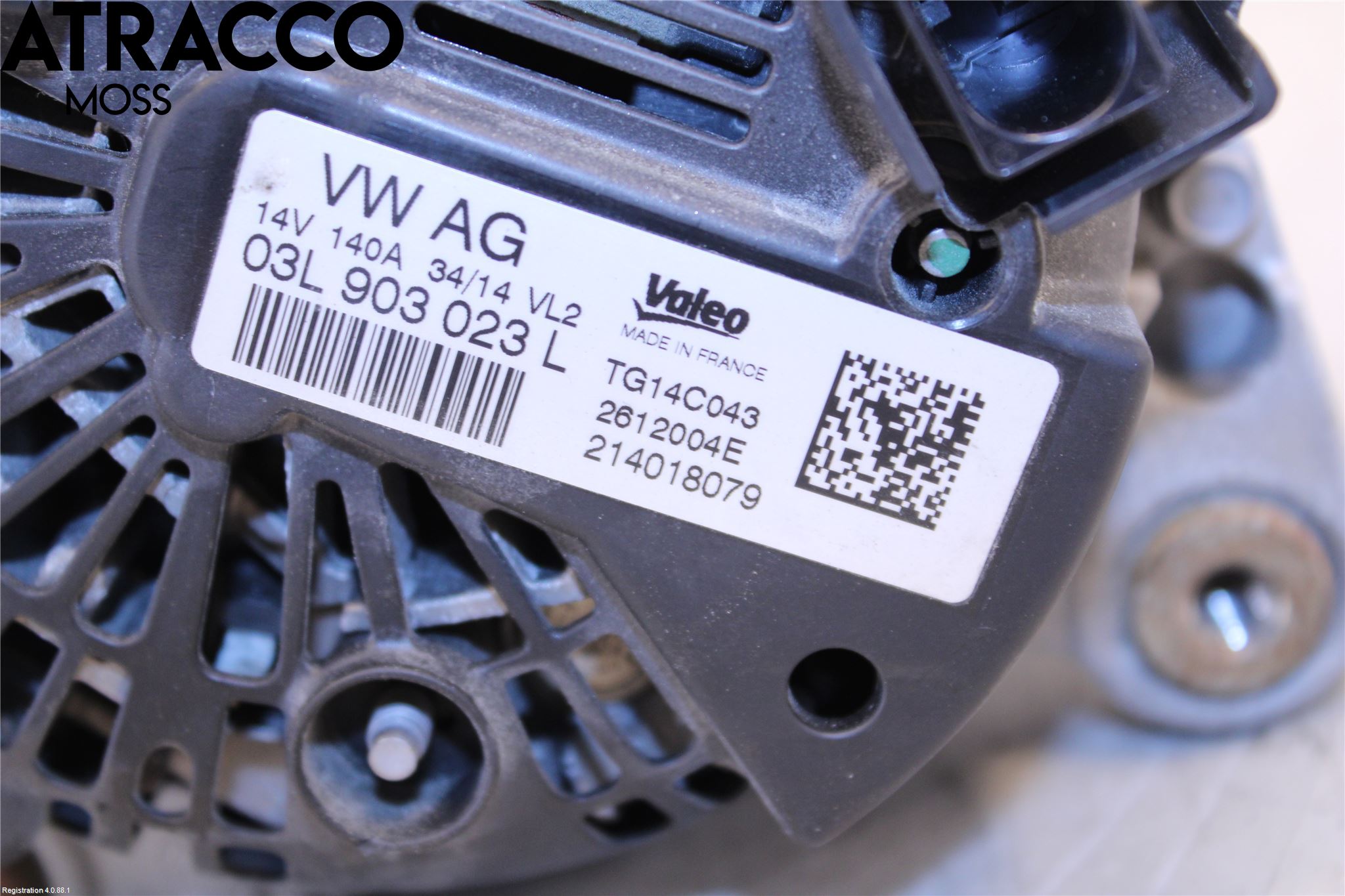 Volkswagen VW GOLF SPORTSVAN 15-20 Dynamo