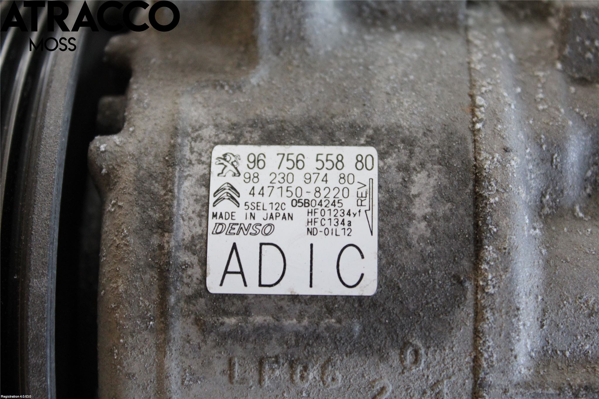 Peugeot 3008 17-24 Varme Ac Kompressor