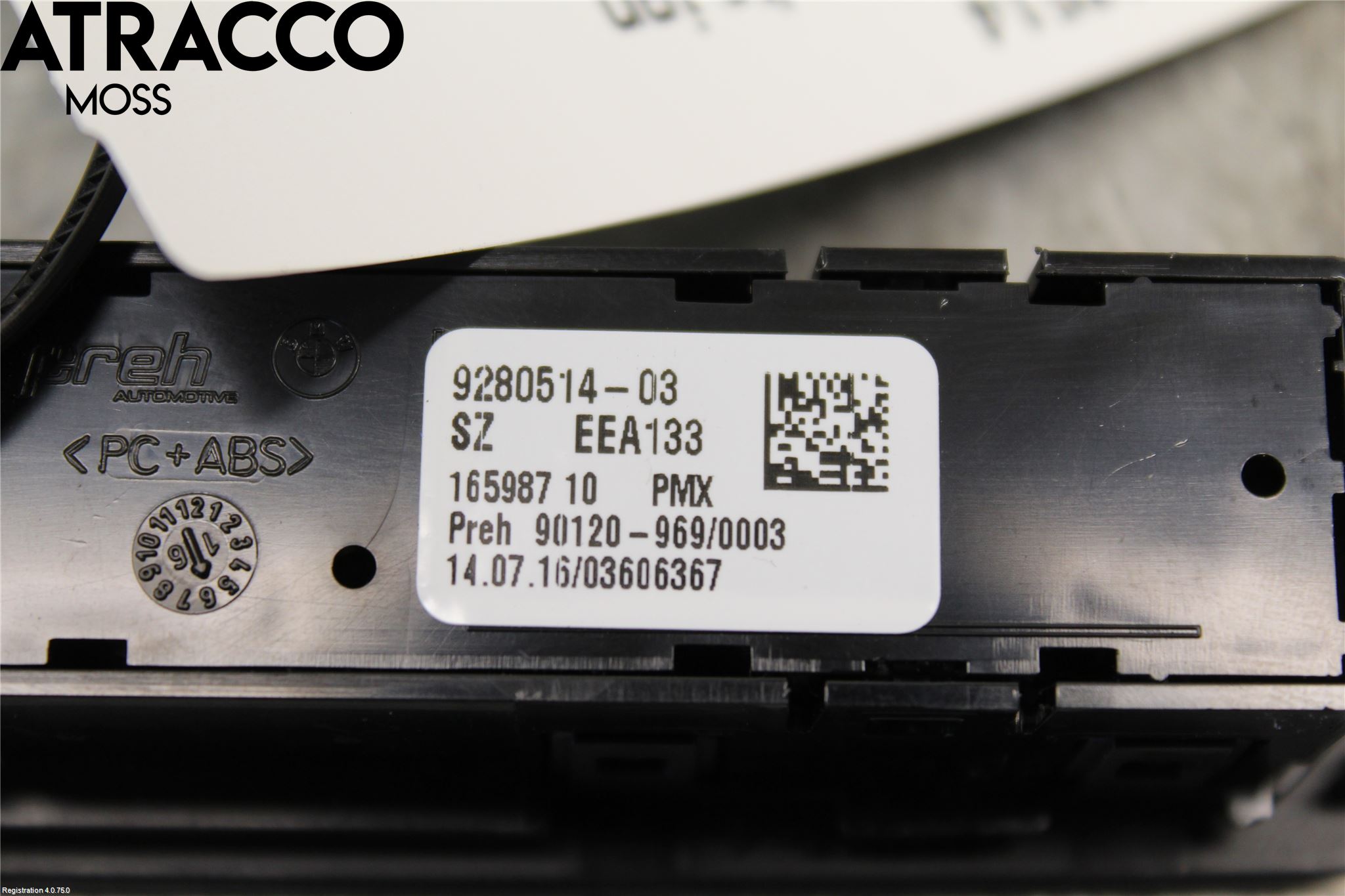 BMW i3 I01 13-22 Bryter Multifunksjon