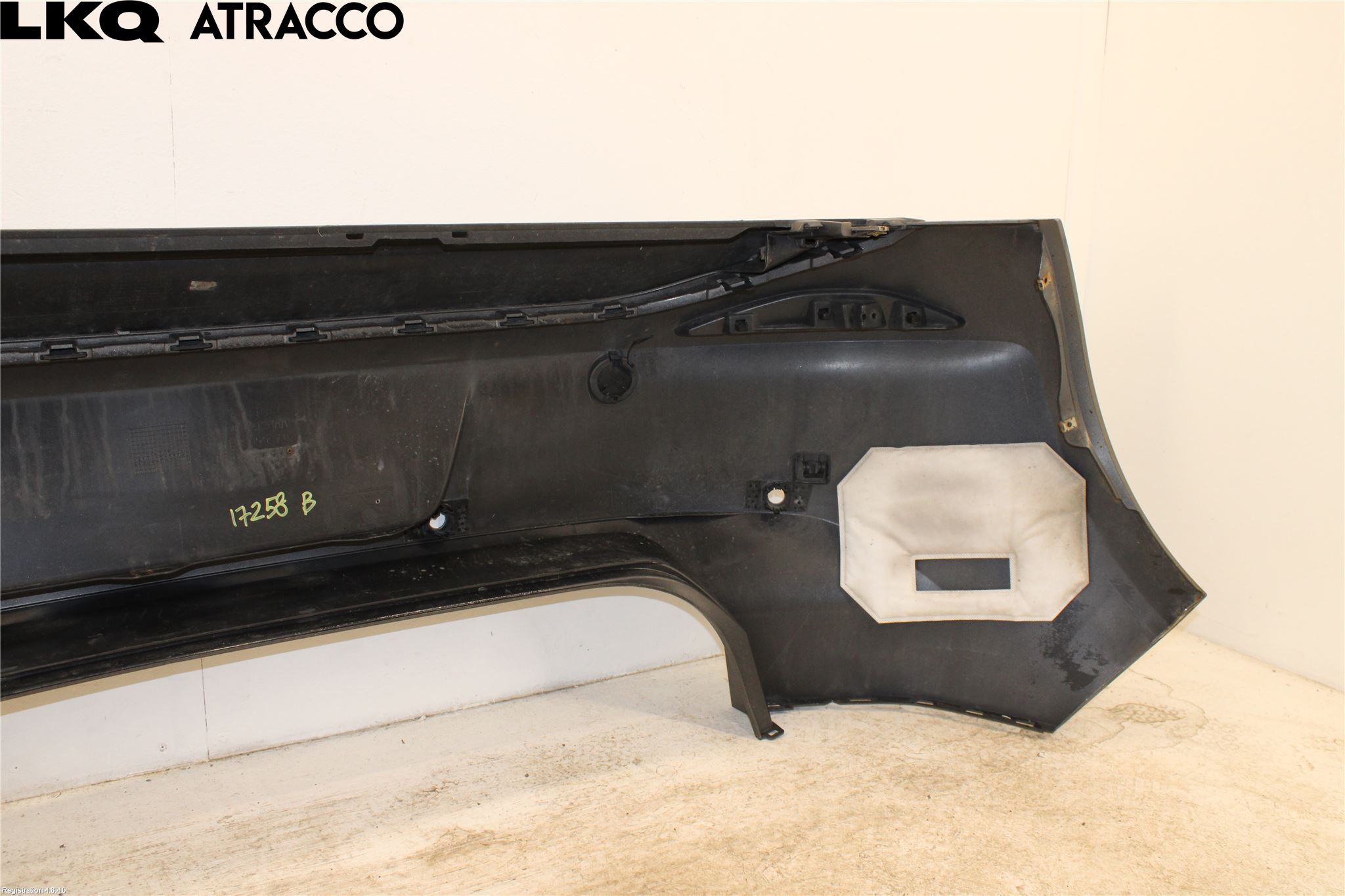 Volkswagen VW GOLF / E-GOLF VII 13-20 Støtfanger Bak