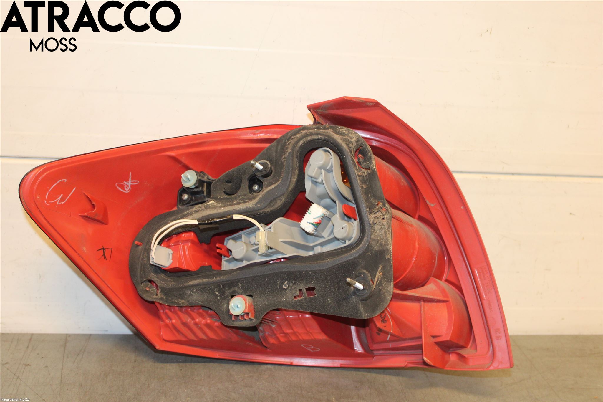 Toyota AURIS 07-09 Baklykt Høyre