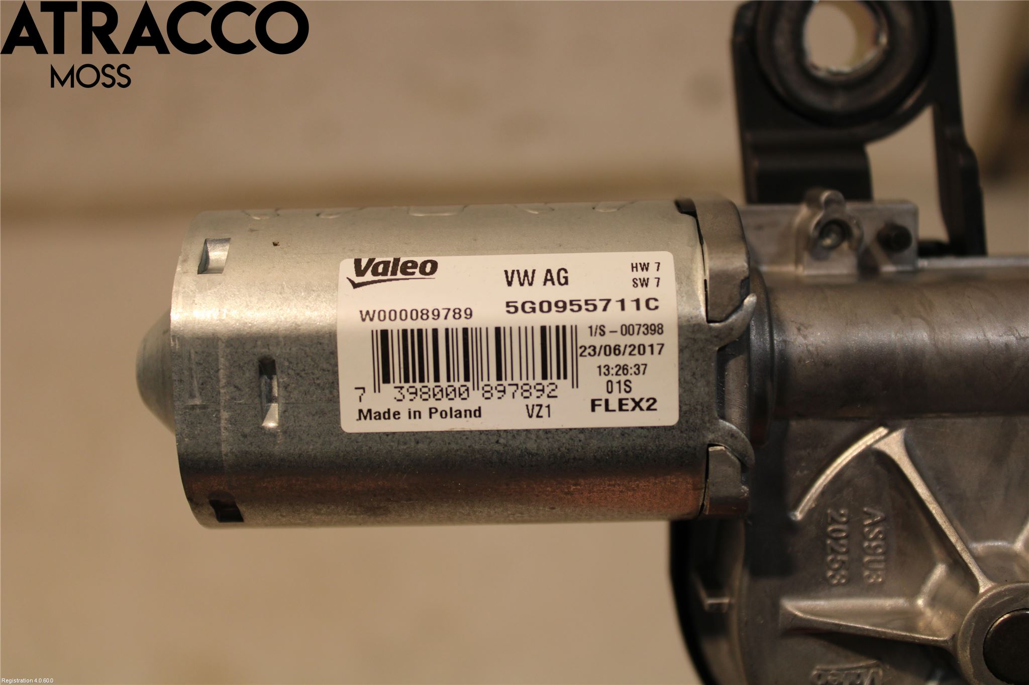 Volkswagen VW T-ROC 18- Viskermotor Bakluke