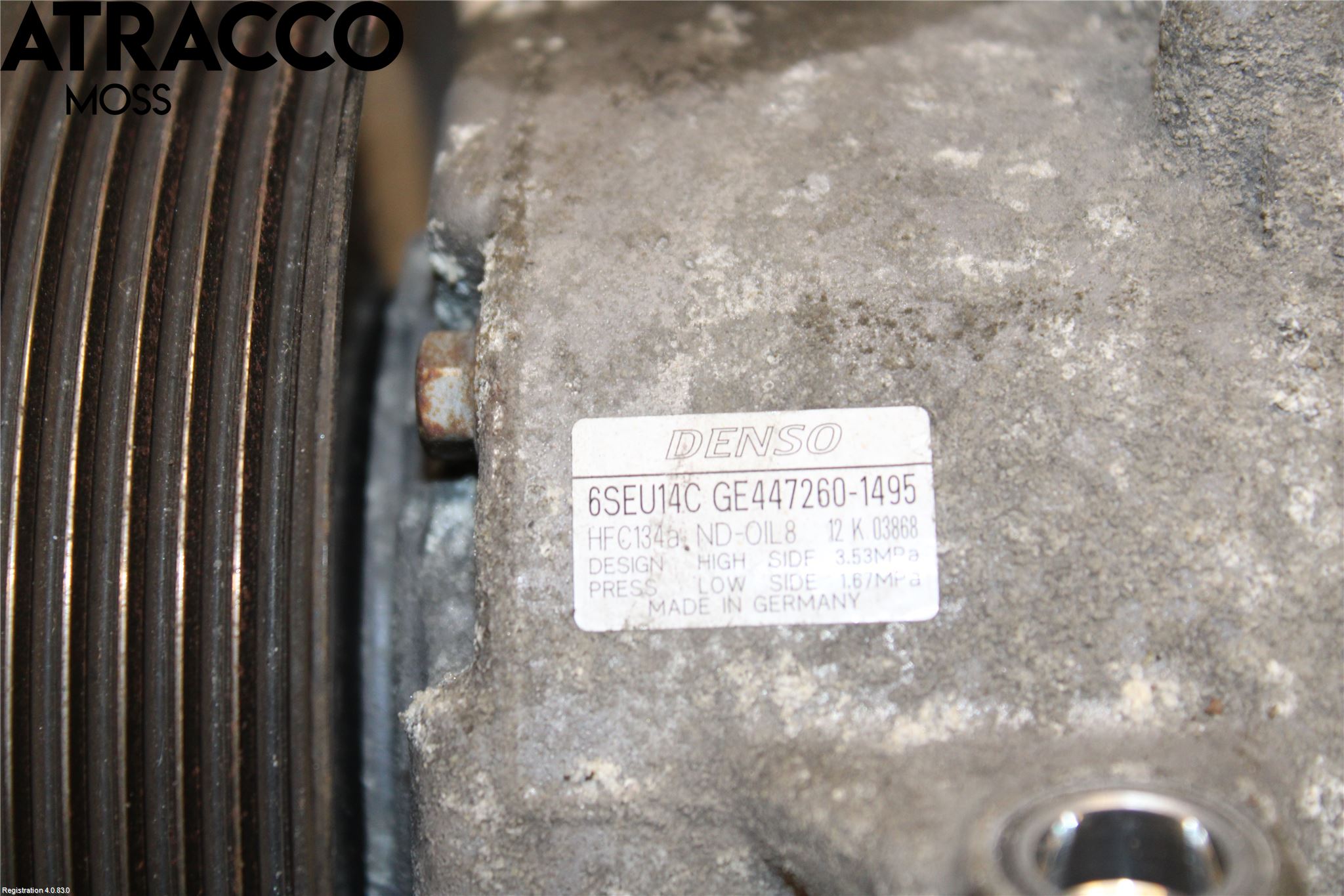 Toyota AVENSIS 09-15 Varme Ac Kompressor