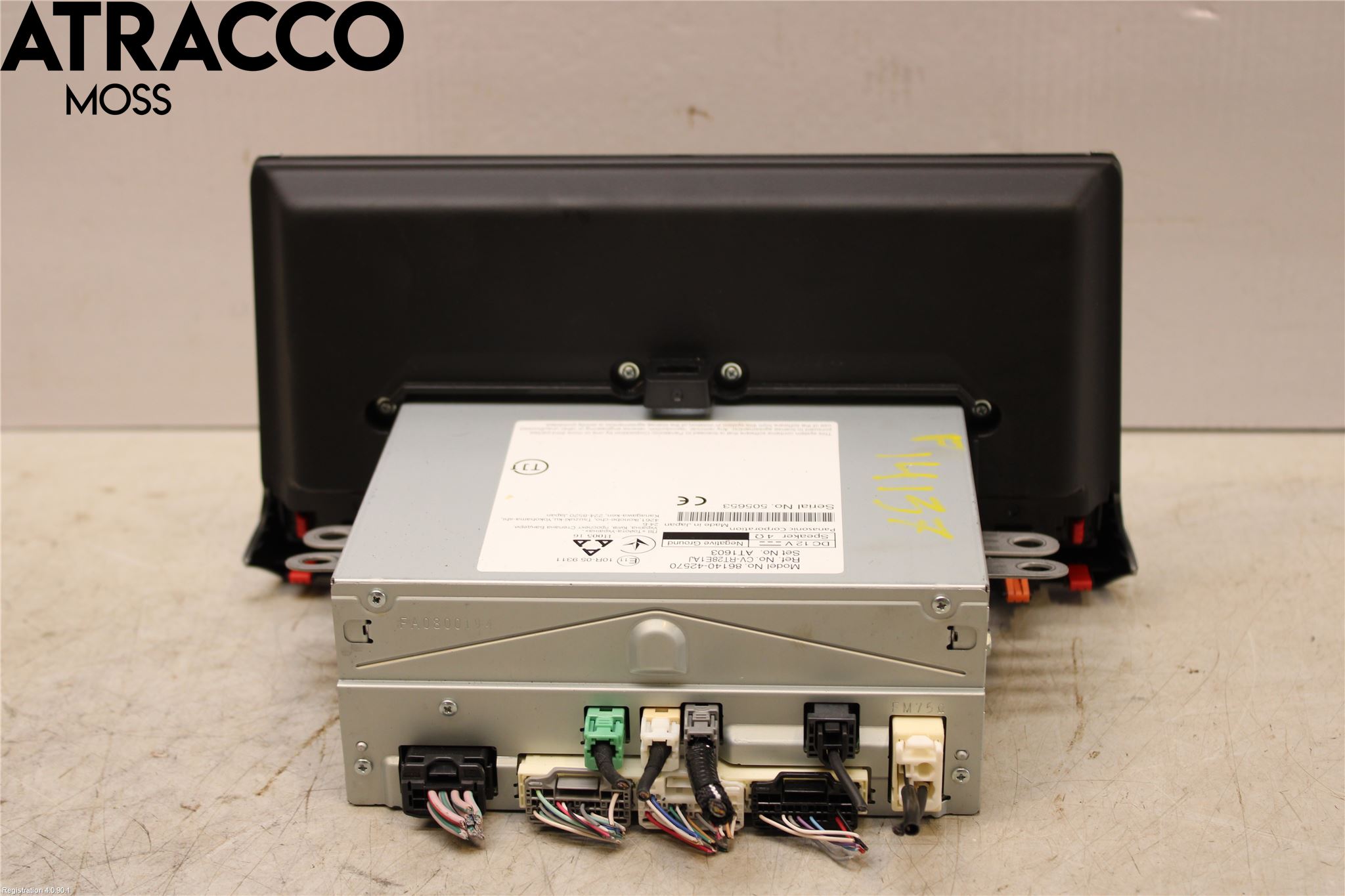 Toyota RAV4 19- Multifunktionsdisplay