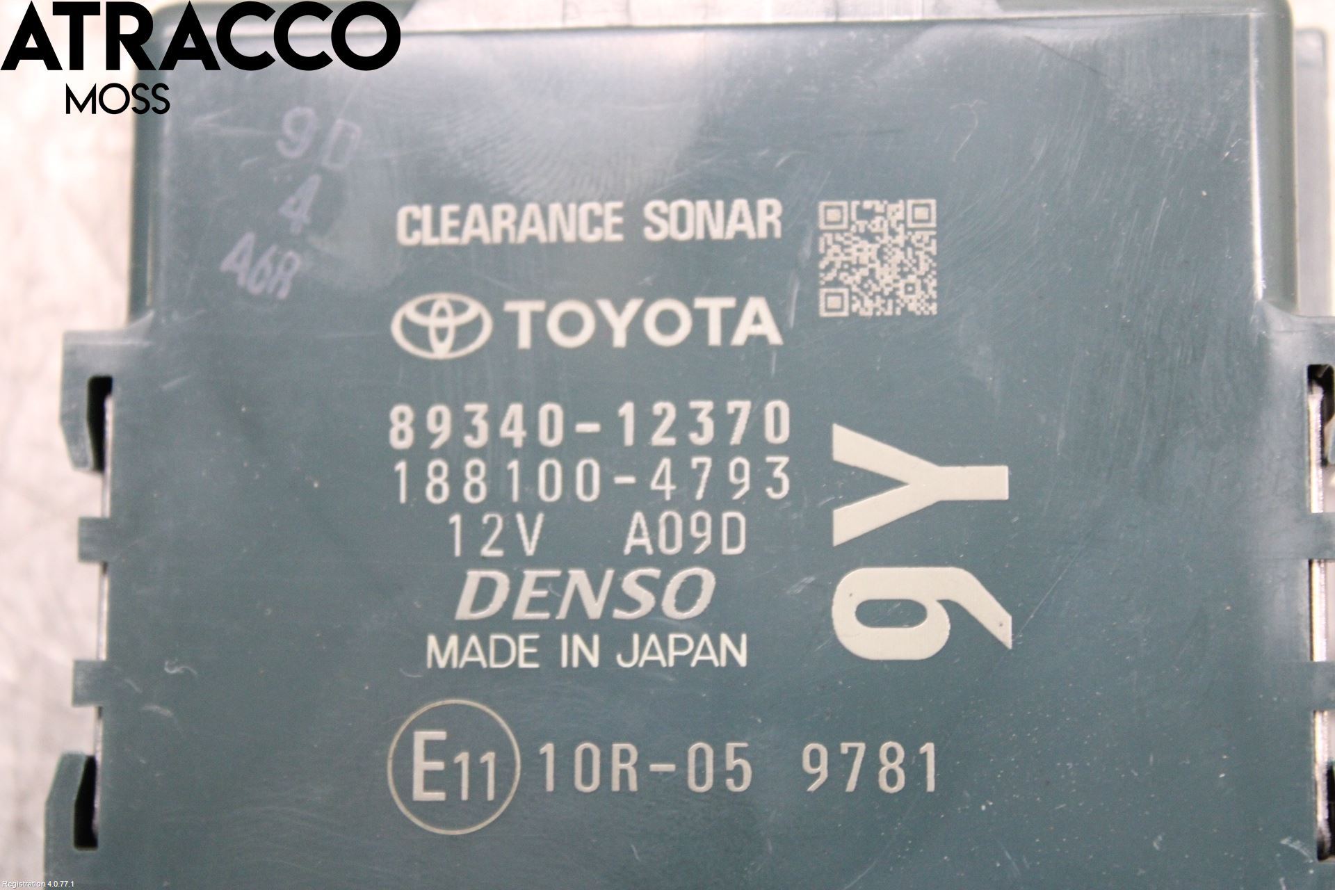 Toyota COROLLA 19- Styreenhet Parkering