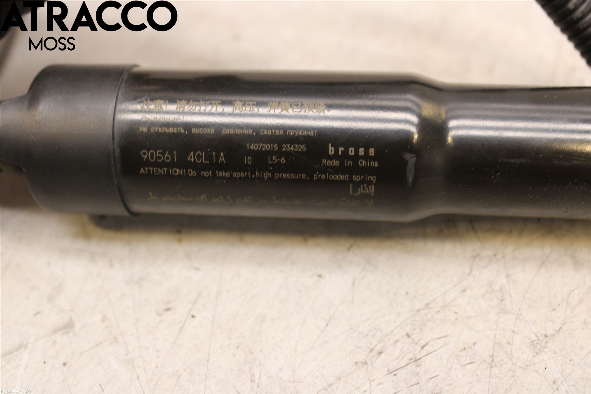 Nissan X-TRAIL 14-21 Bakluke Demper-Gassfjær