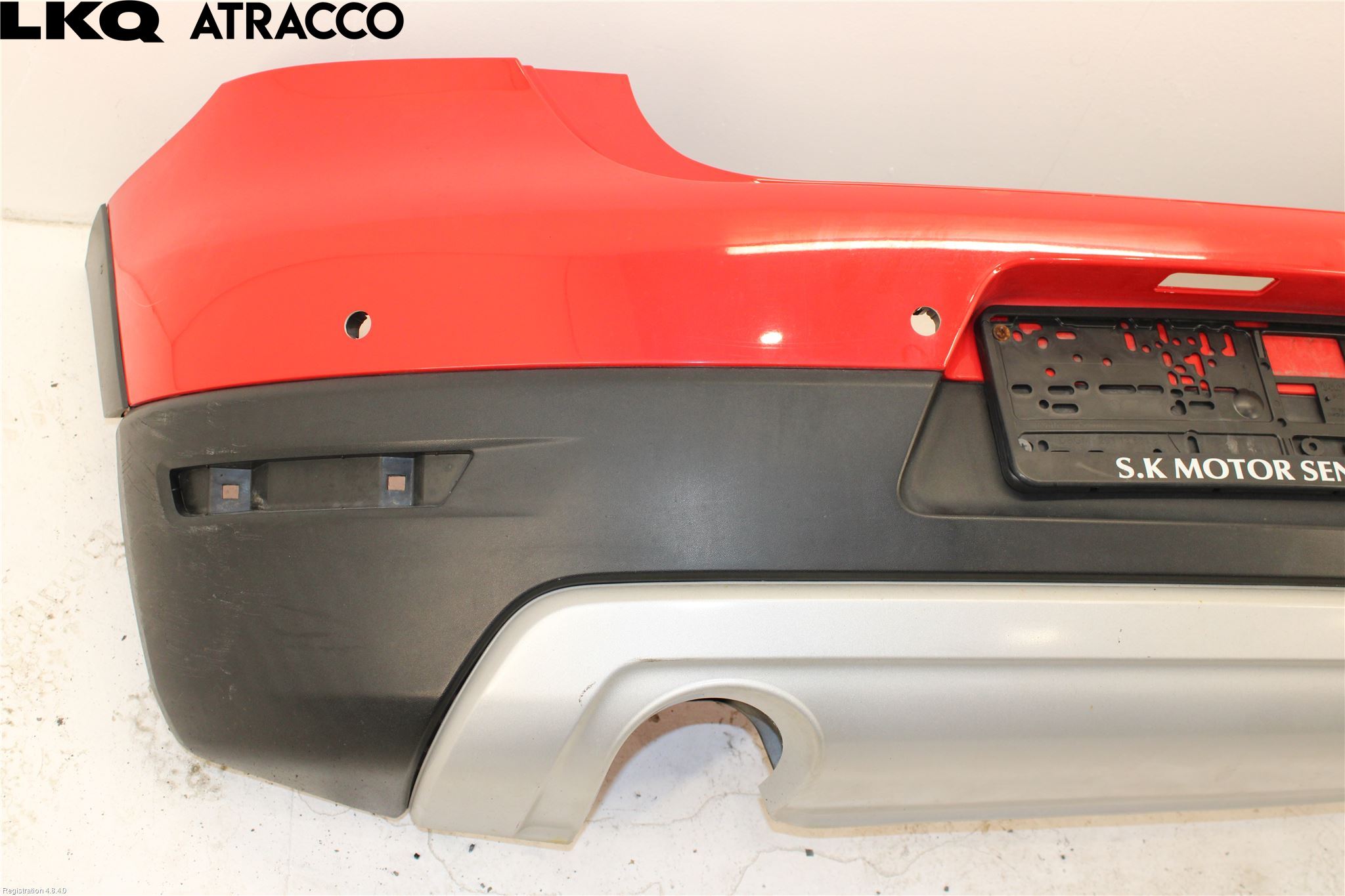 Volkswagen VW POLO 10-17 Støtfanger Bak