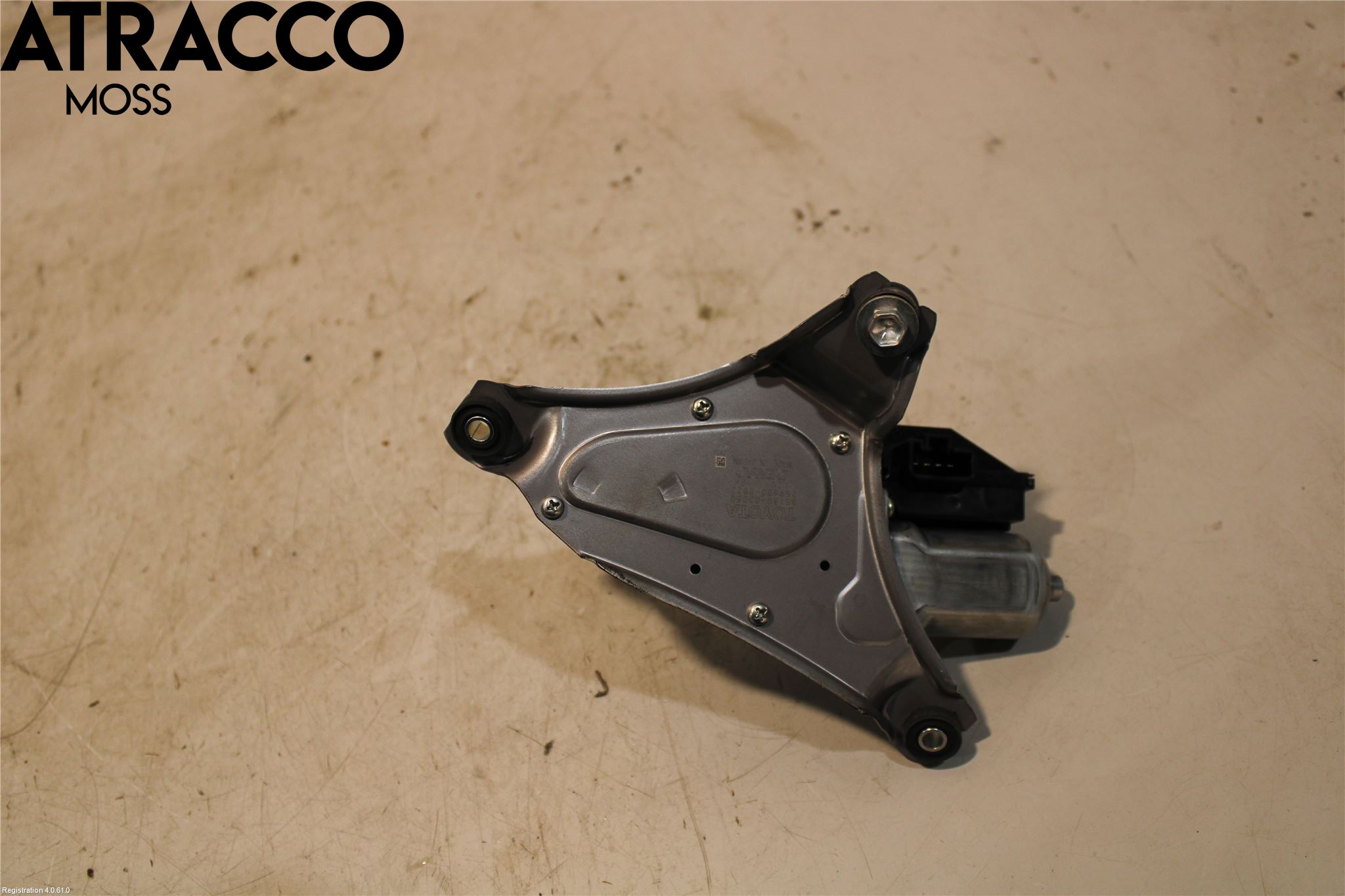 Toyota AURIS 10-12 Viskermotor Bakluke