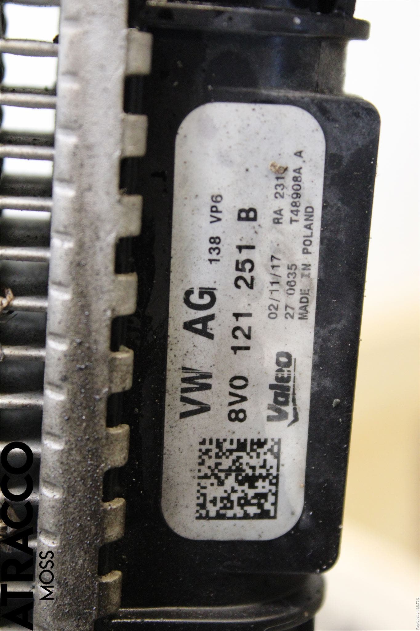 Audi A3/S3 8V 13-20 Radiator Automat