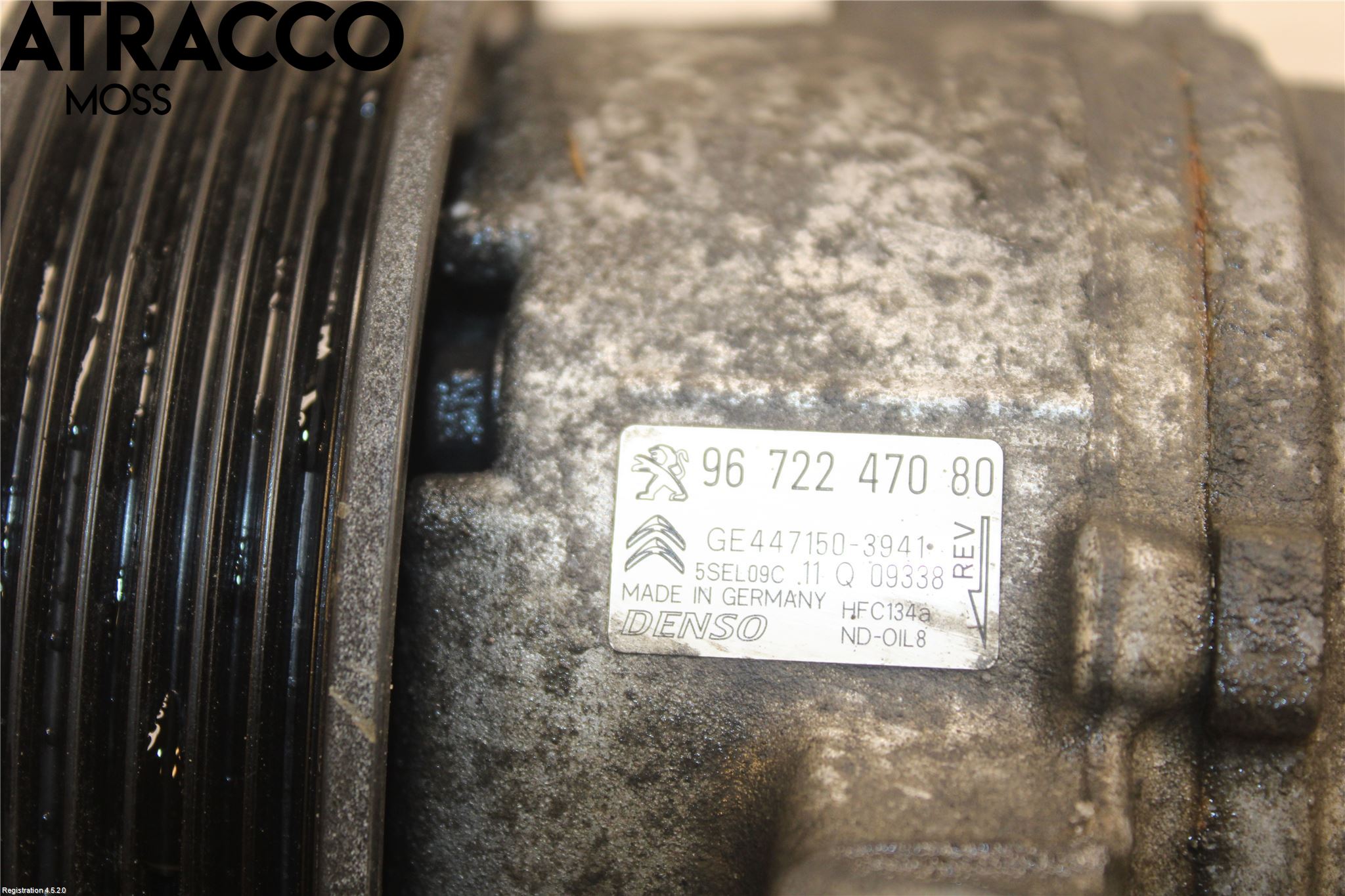 Peugeot 2008 13-20 Varme Ac Kompressor