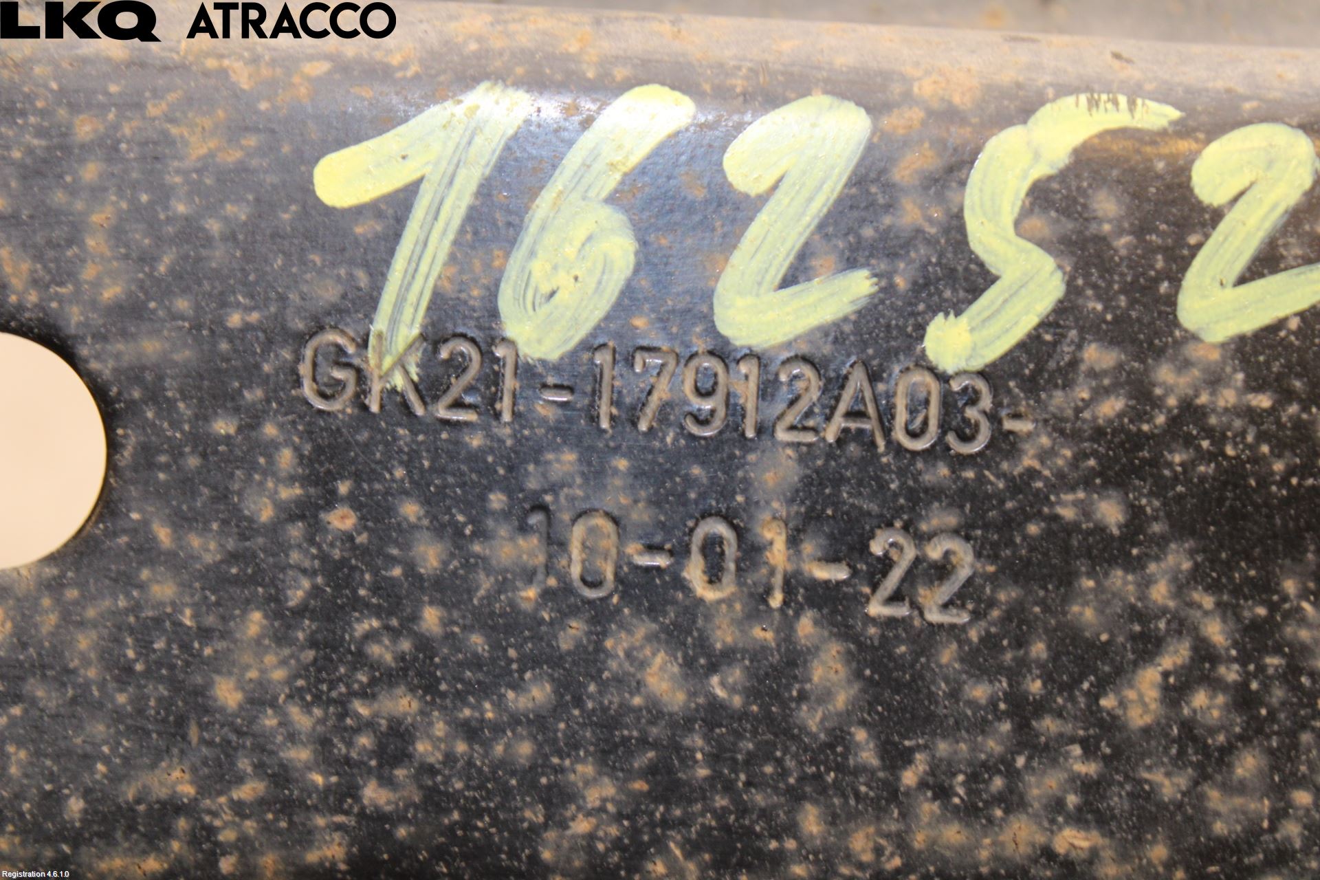 Ford TRANSIT/TOURNEO CUSTOM 13-24 Støtfangerfeste Bak Høyre