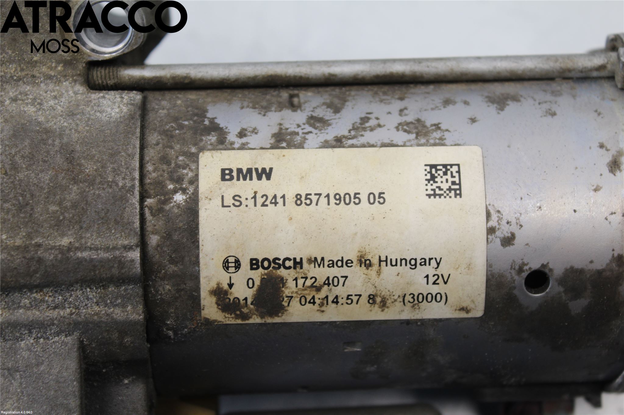 BMW 1 F20/F21 11-19 Startmotor Diesel