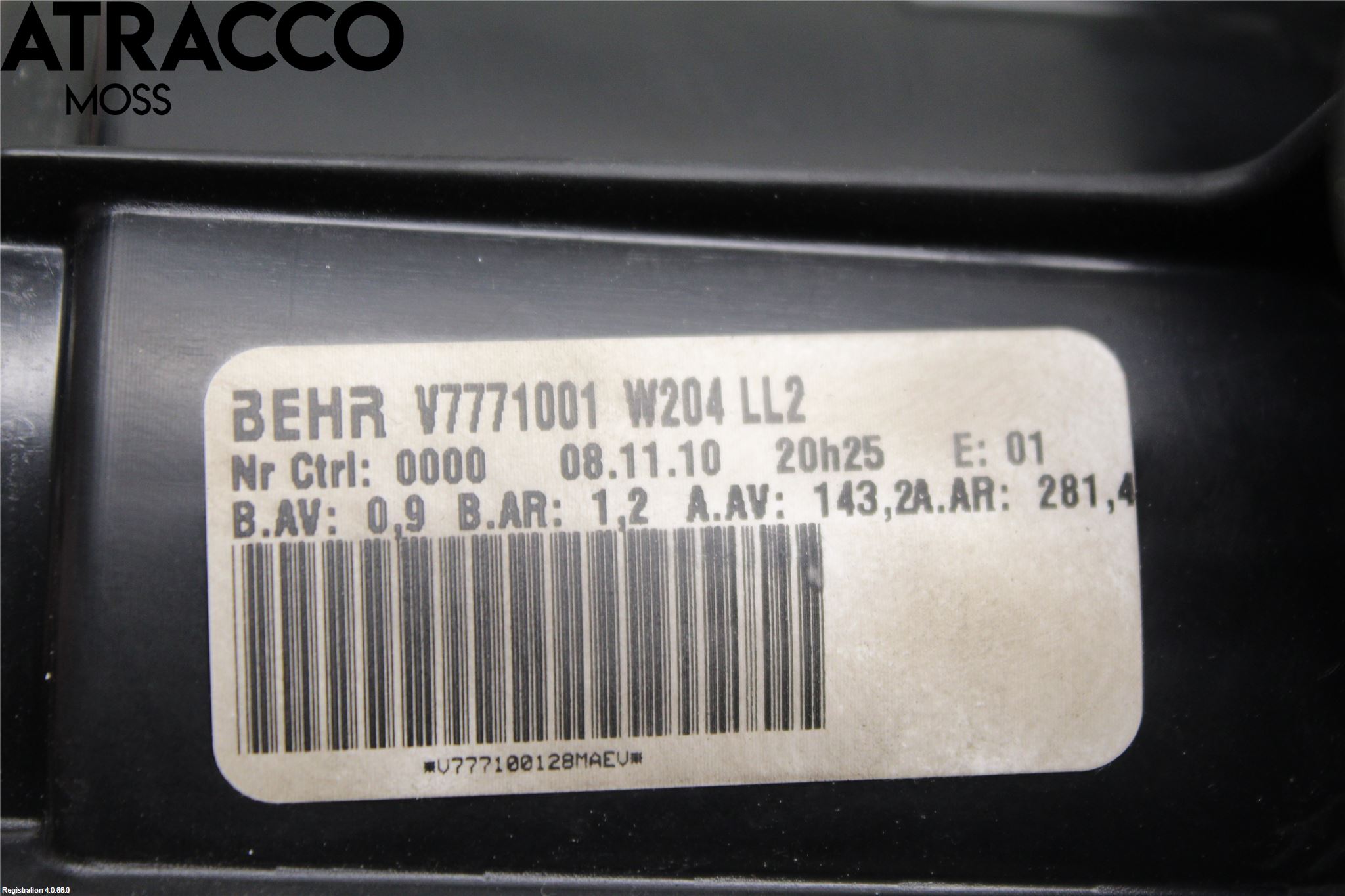 Mercedes-Benz MB E-KLASS (W212) 09-16 Varme Ac Varmeapparatvifte