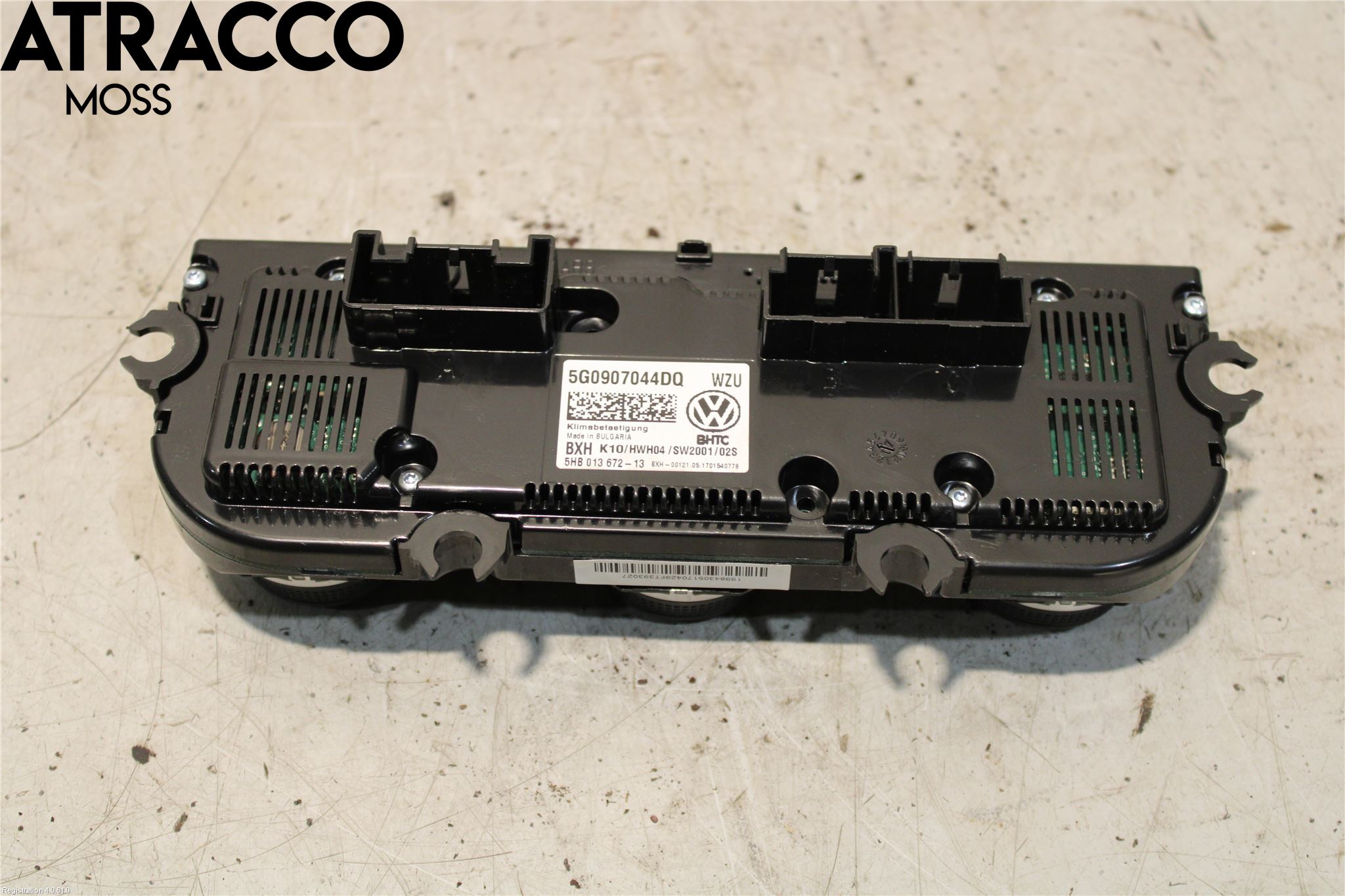 Volkswagen VW PASSAT 15-19 Varme Ac Betjening-Display