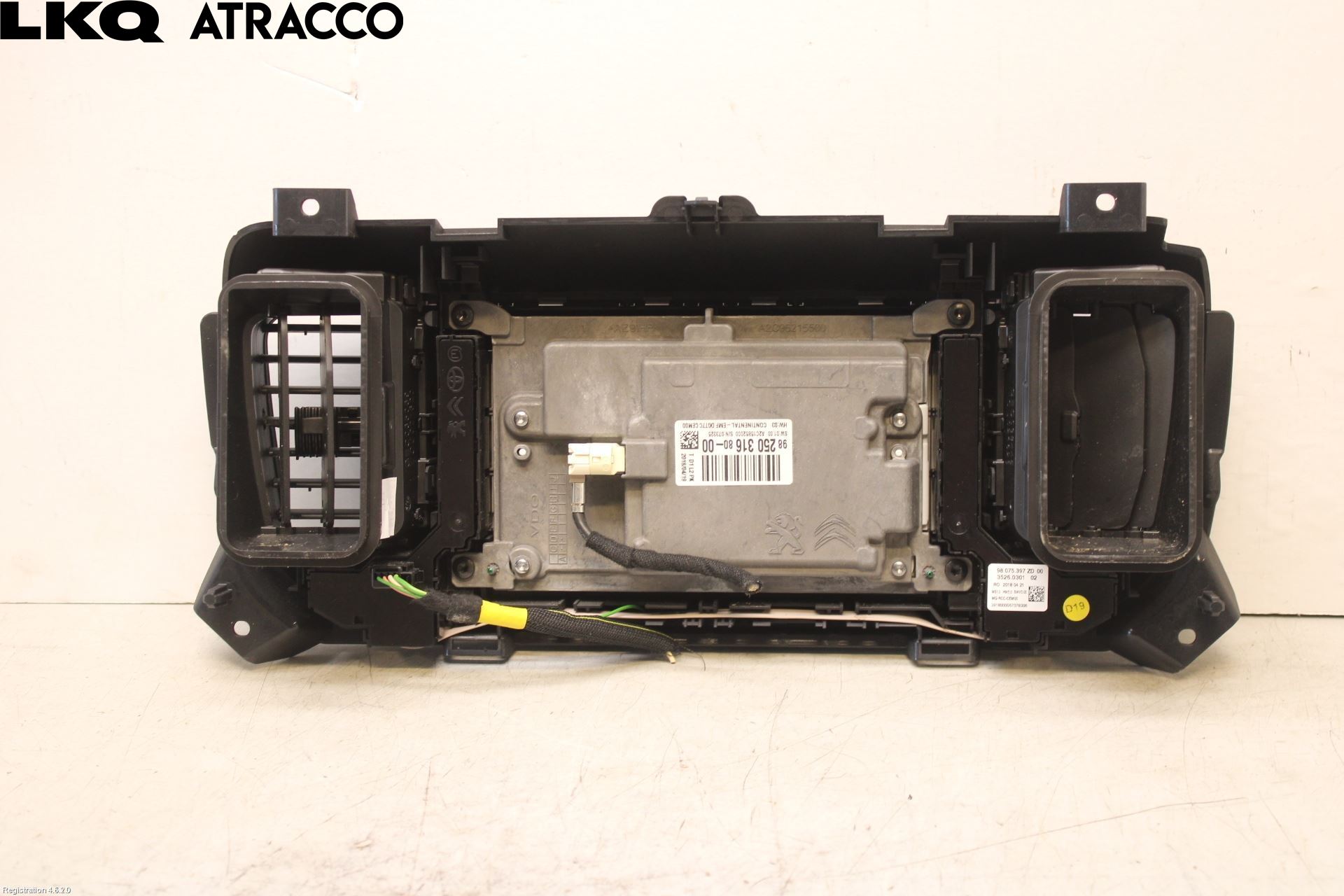 Toyota PROACE II 16- Multifunktionsdisplay