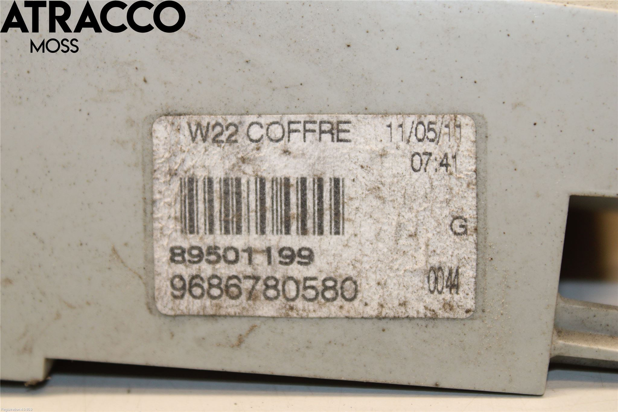 Peugeot 508 11-18 Baklykt Venstre  På Luke(Indre