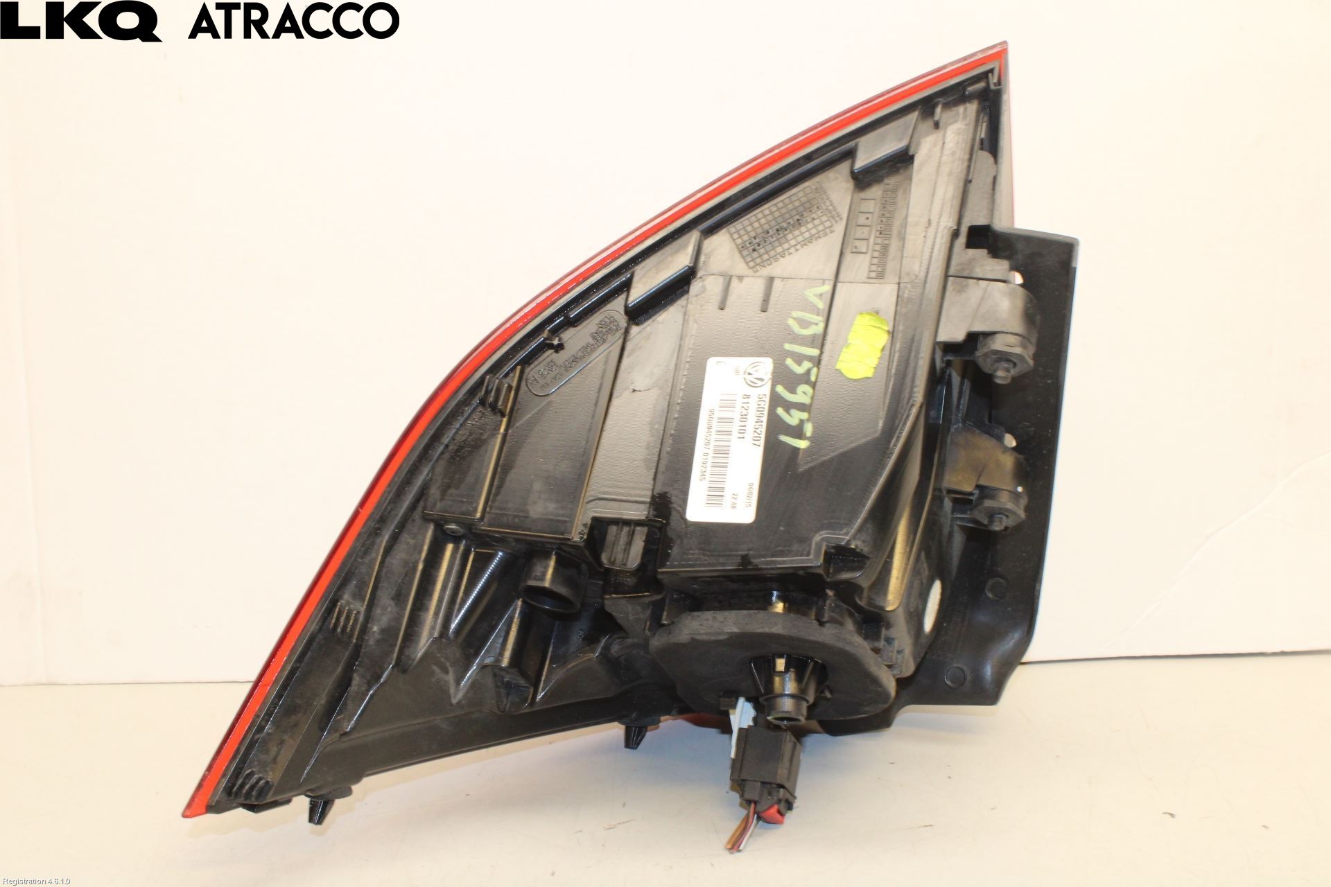 Volkswagen VW GOLF / E-GOLF VII 13-20 Baklykt Venstre