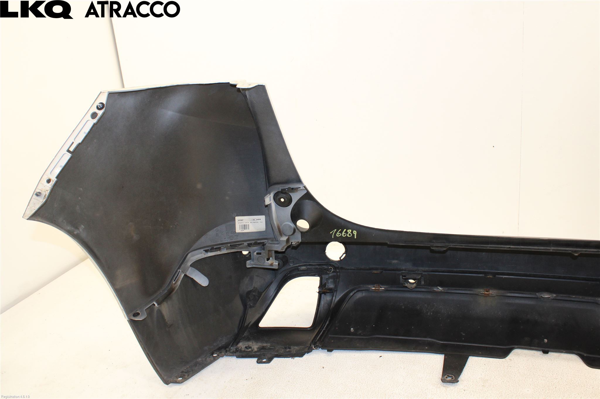 Peugeot 2008 13-20 Støtfanger Bak