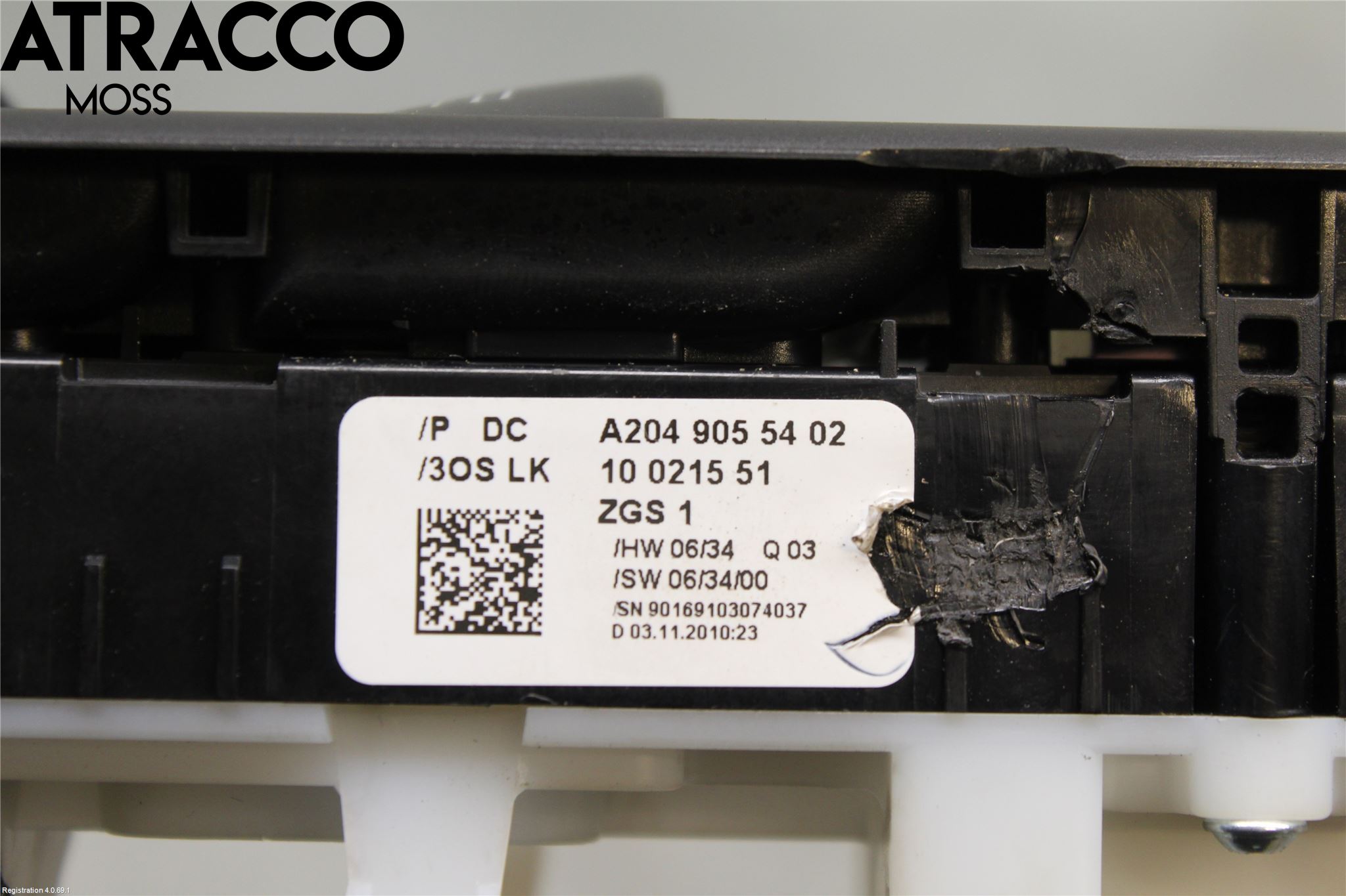 Mercedes-Benz MB E-KLASS (W212) 09-16 Bryter Vindusheis