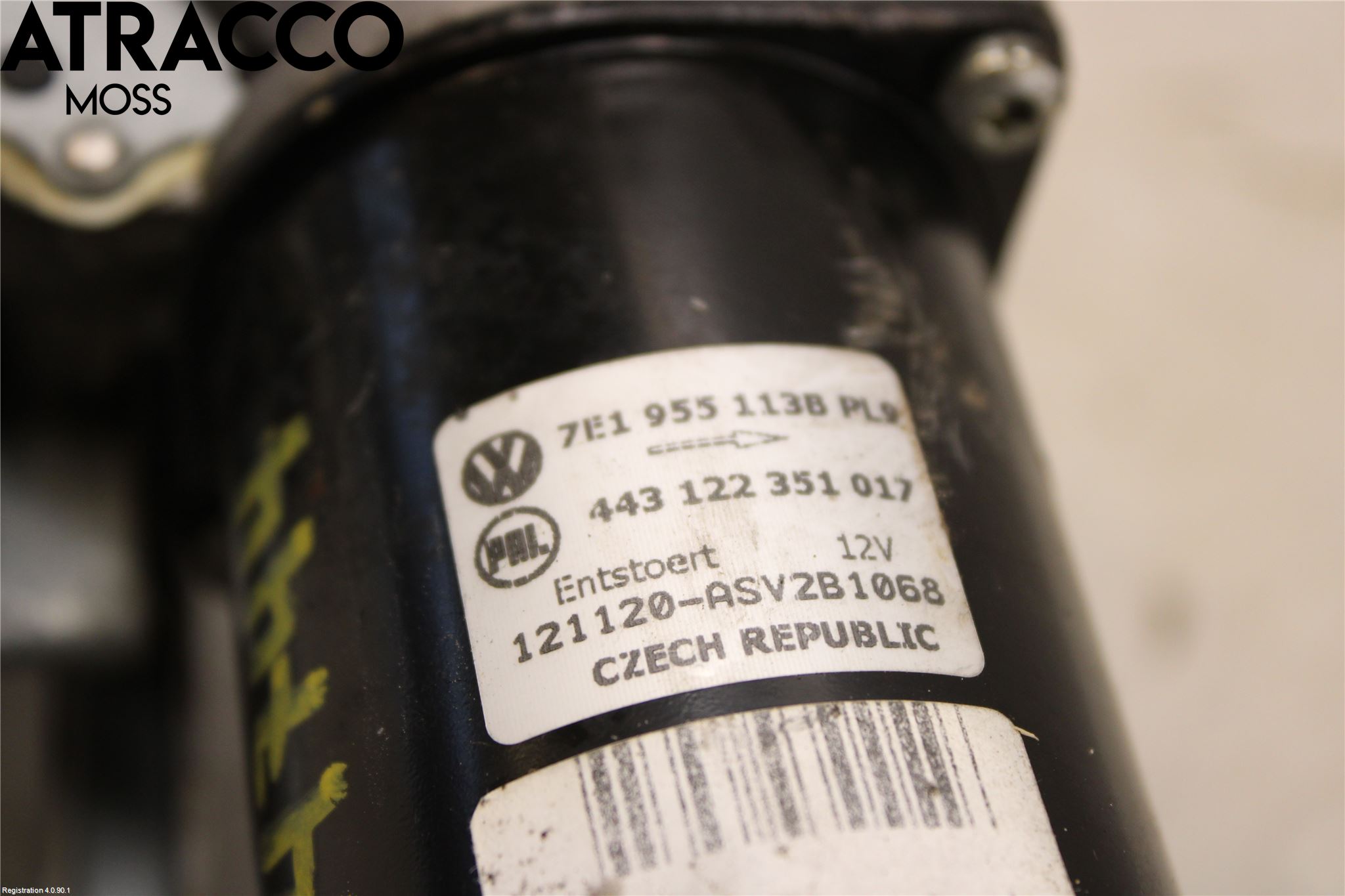 Volkswagen VW CADDY 11-15 Viskermotor Frontrute