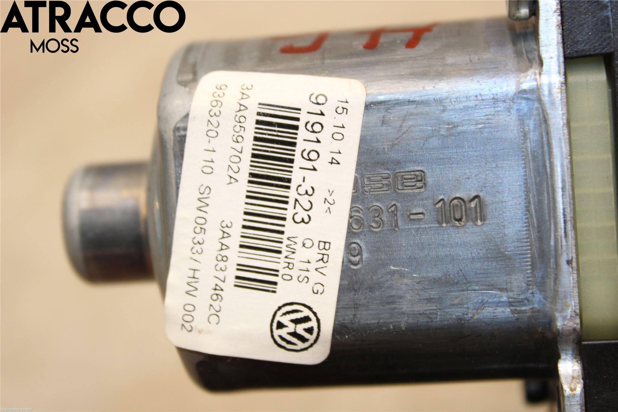 Volkswagen VW PASSAT 11-14 Vindusheismotor