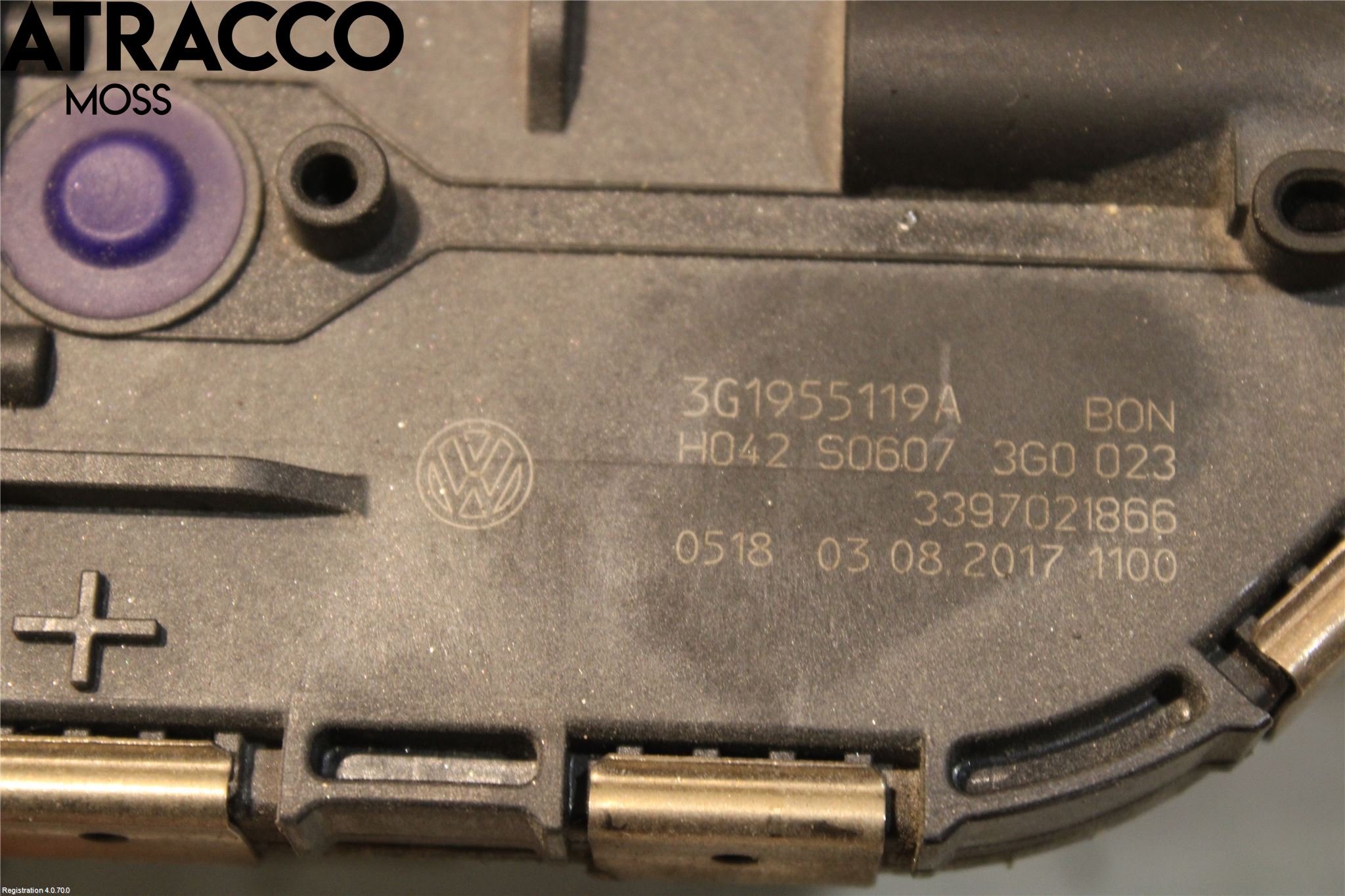 Volkswagen VW PASSAT 15-19 Viskermotor Frontrute