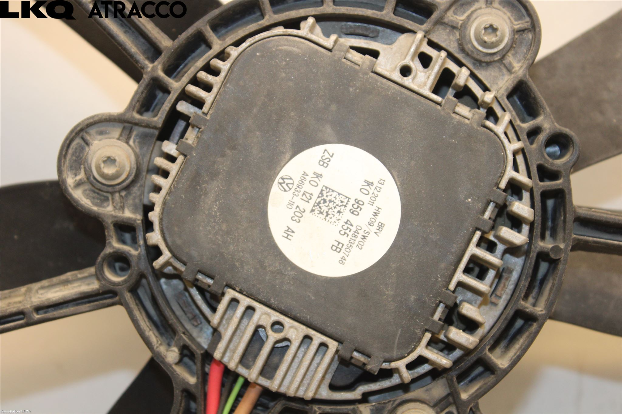 Volkswagen VW GOLF VI 09-13 Kjølevifte Elektrisk