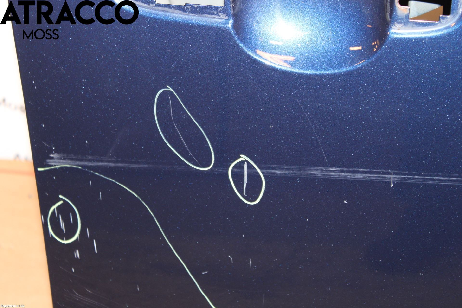 Ford MONDEO 07-15 Dør 4D Foran Høyre