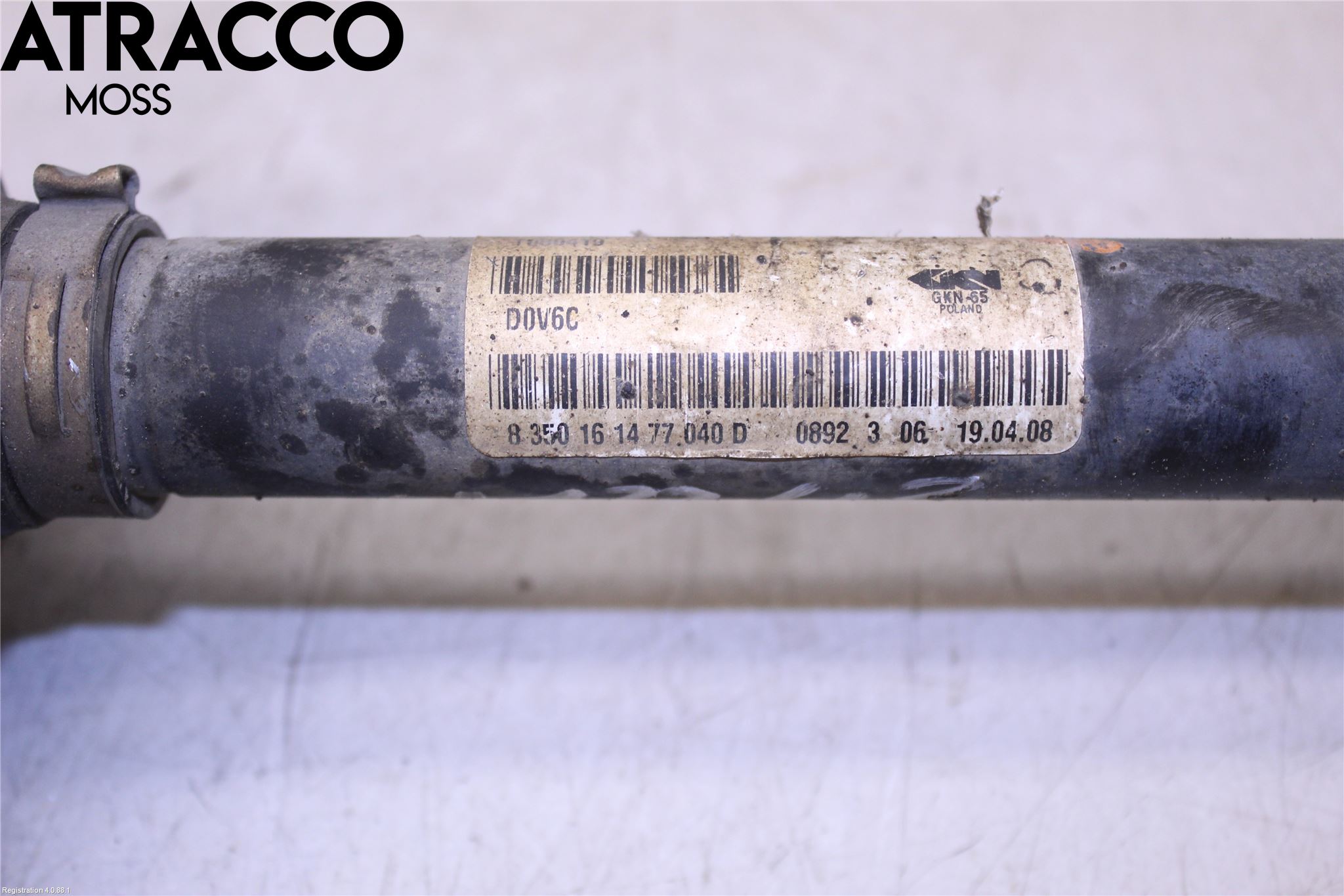 Volvo V70 08-13 Drivaksel Foran Kompl Høyre