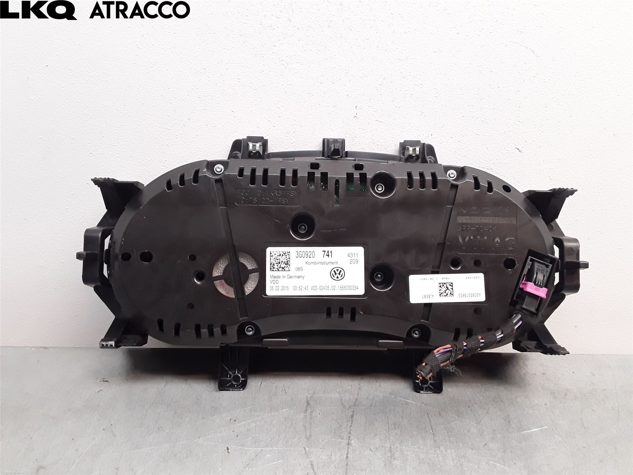 Volkswagen VW PASSAT 15-19 Instr Kombinert