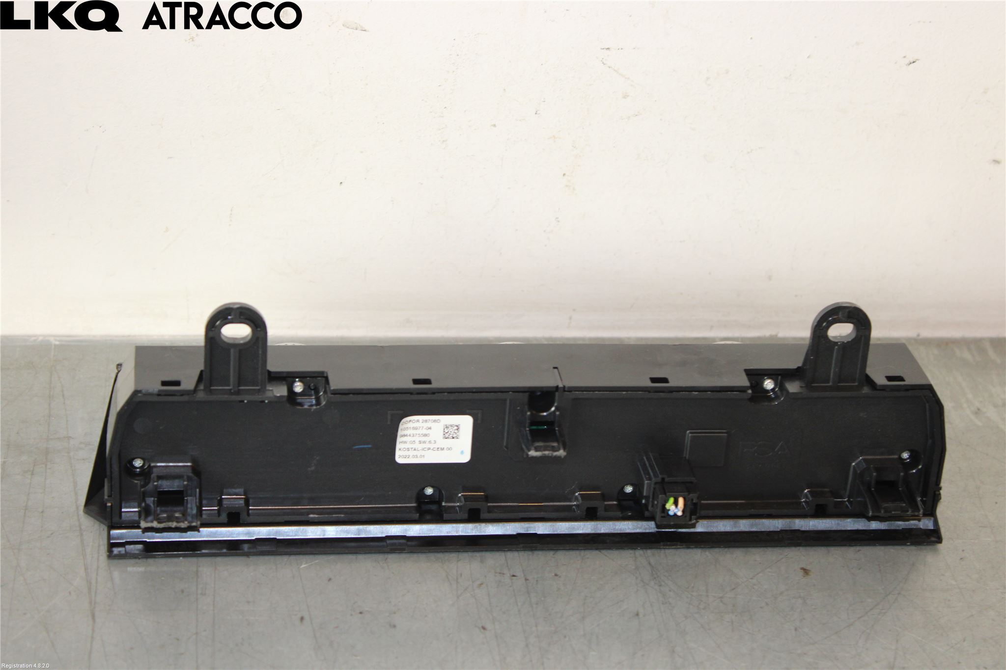 Citroen C4/E-C4 C4X/E-C4X III 21- Varme Ac Betjening-Display